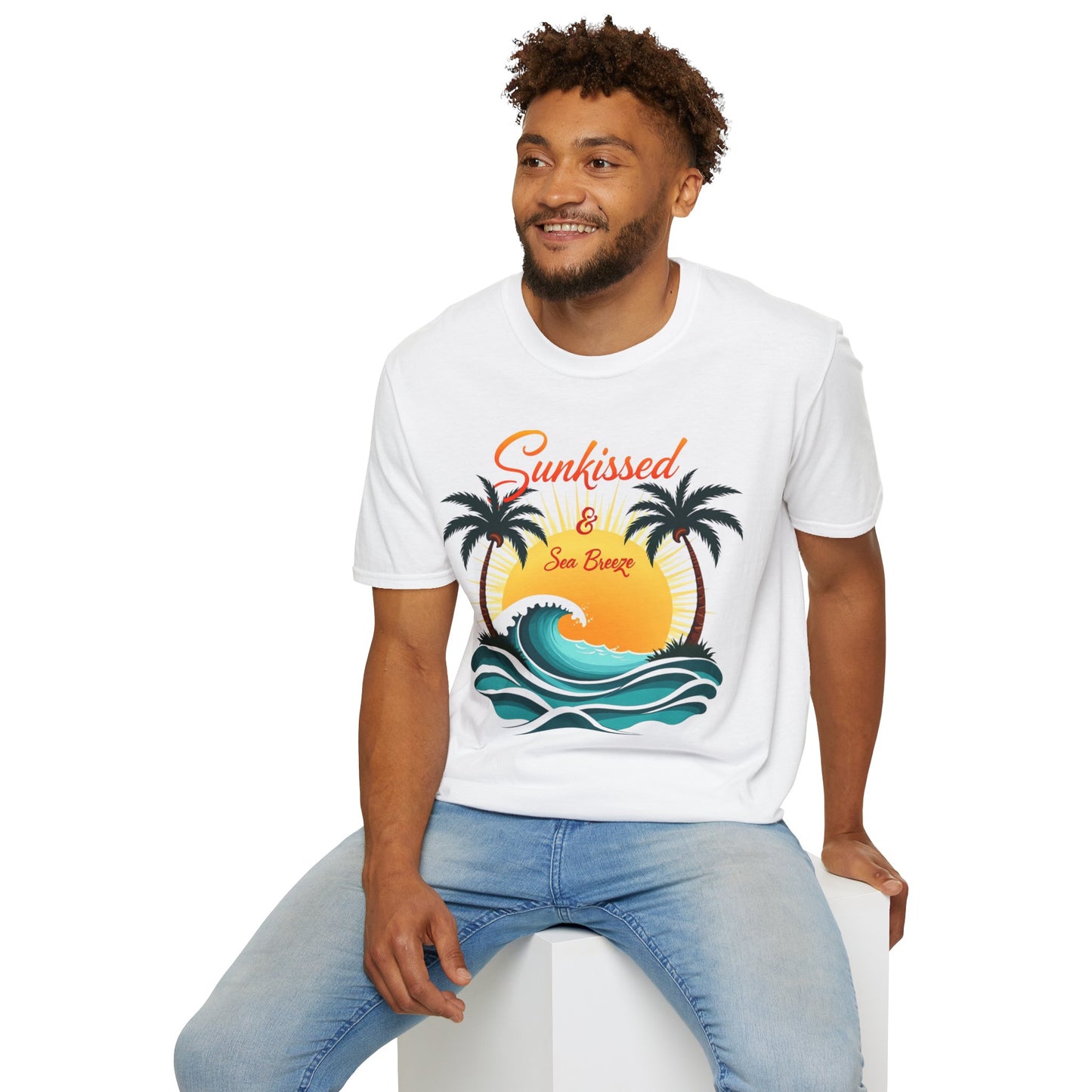 Sunkissed & Sea Breeze T-Shirt – Beach Summer Aesthetic Tee