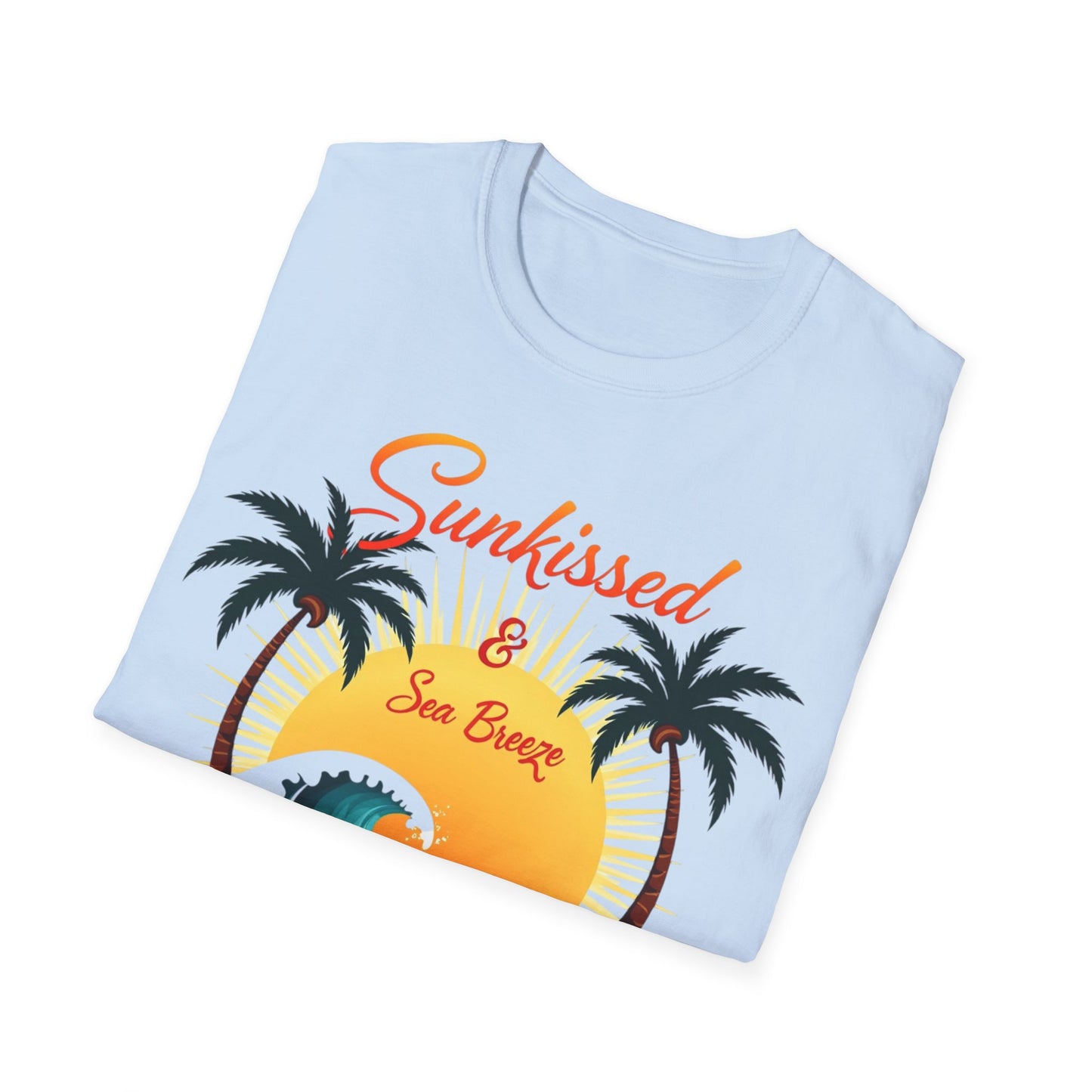 Sunkissed & Sea Breeze T-Shirt – Beach Summer Aesthetic Tee