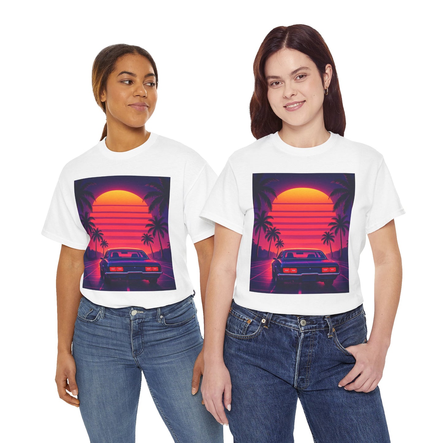Retro Summer Road Trip T-Shirt – Vintage Travel Aesthetic Tee
