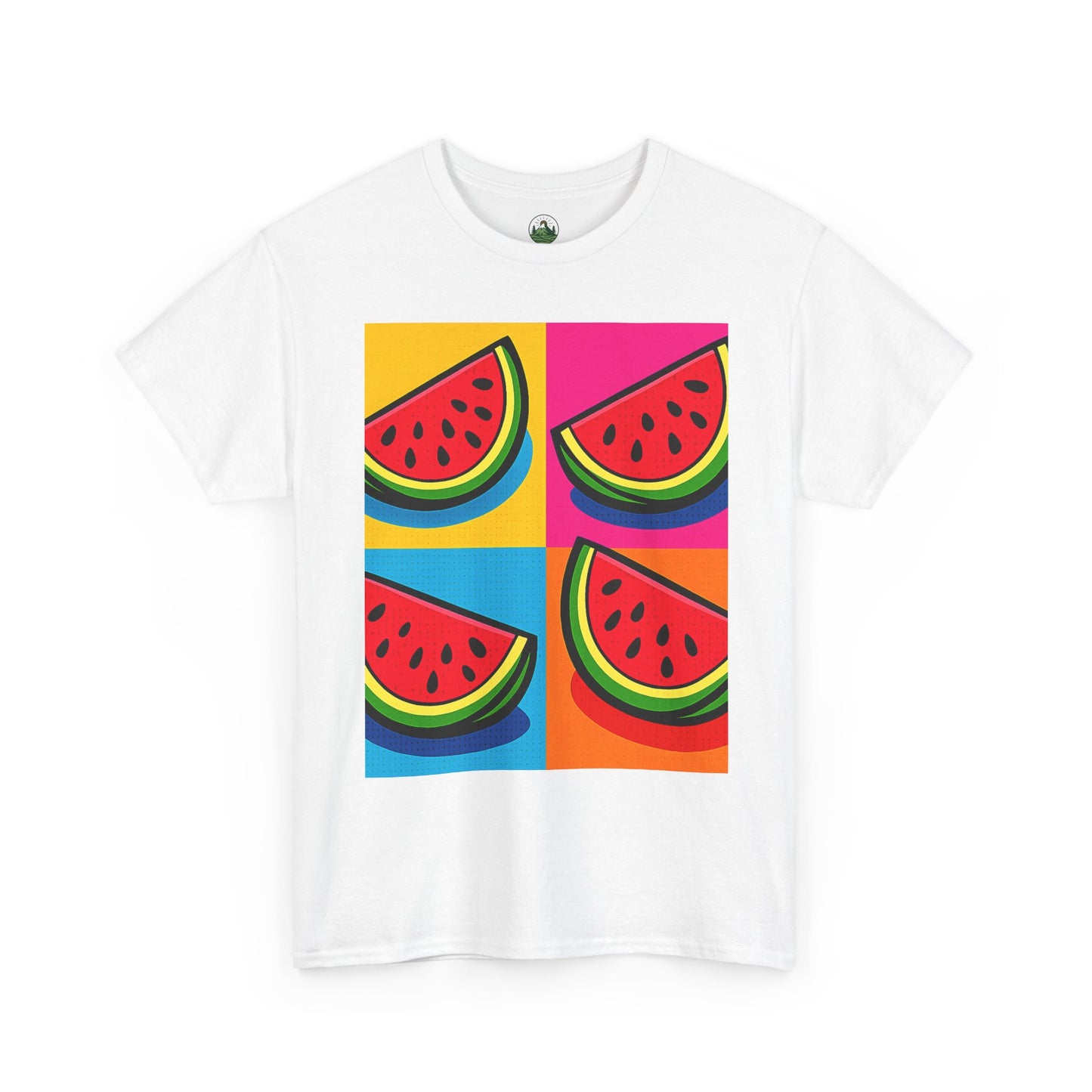 Watermelon Pop Art T-Shirt – Fun Summer Graphic Tee