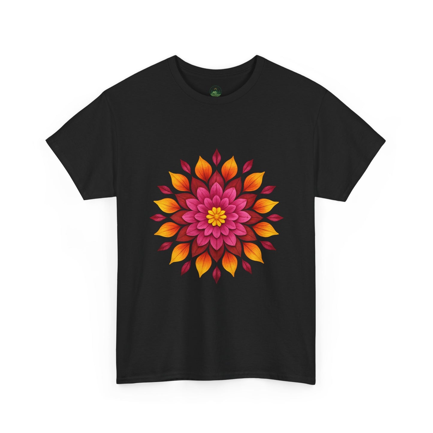 Floral Mandala T- Shirt -Boho Flower Aesthetic Tee