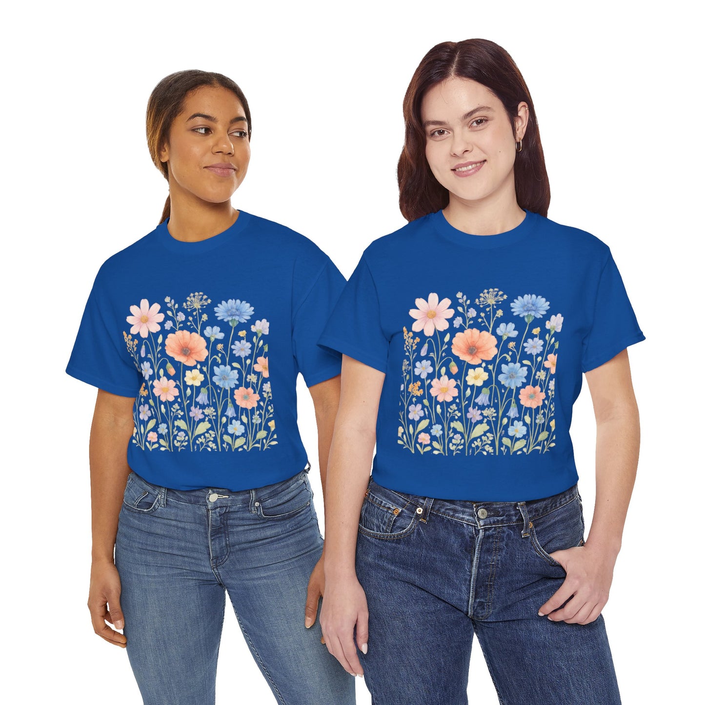 Wildflower Meadow T-Shirt – Nature Floral Aesthetic Tee
