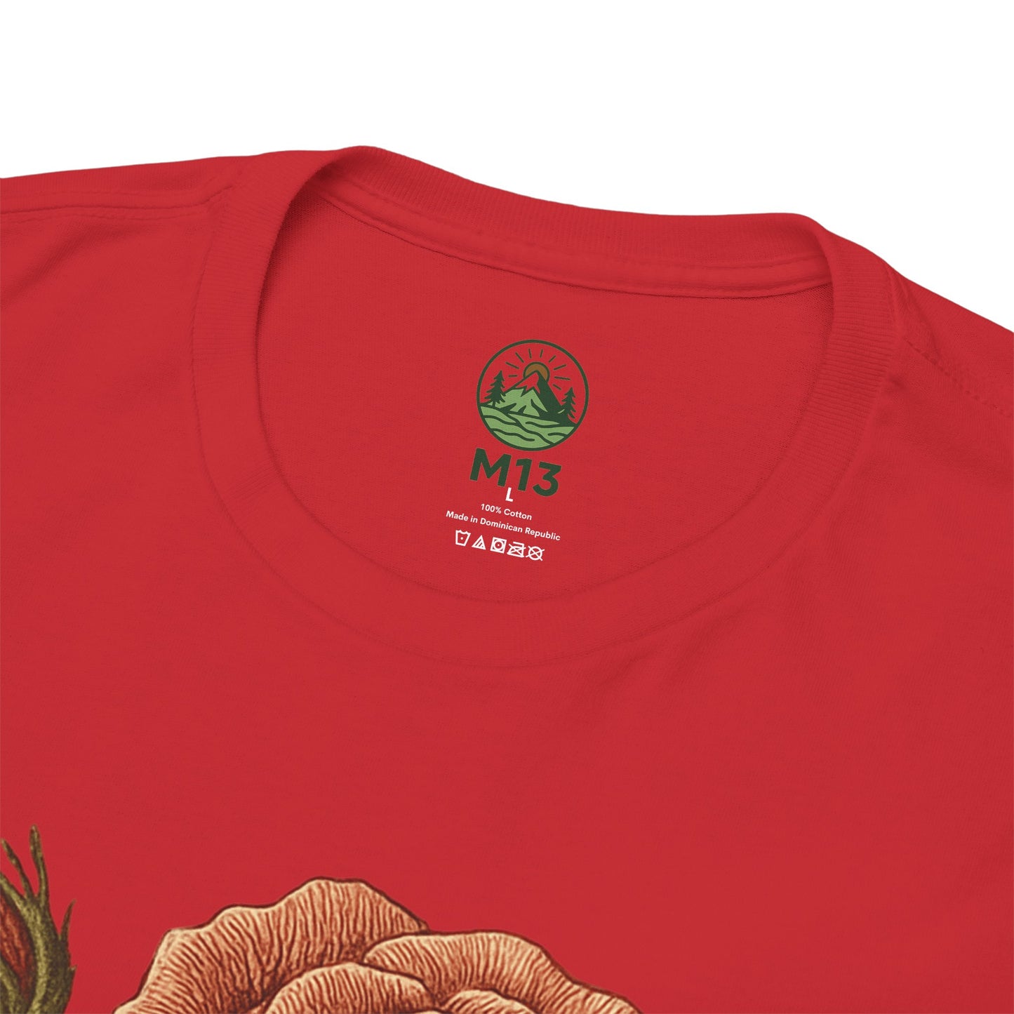 Vintage Botanical Rose T-Shirt – Minimalist Floral Aesthetic Tee