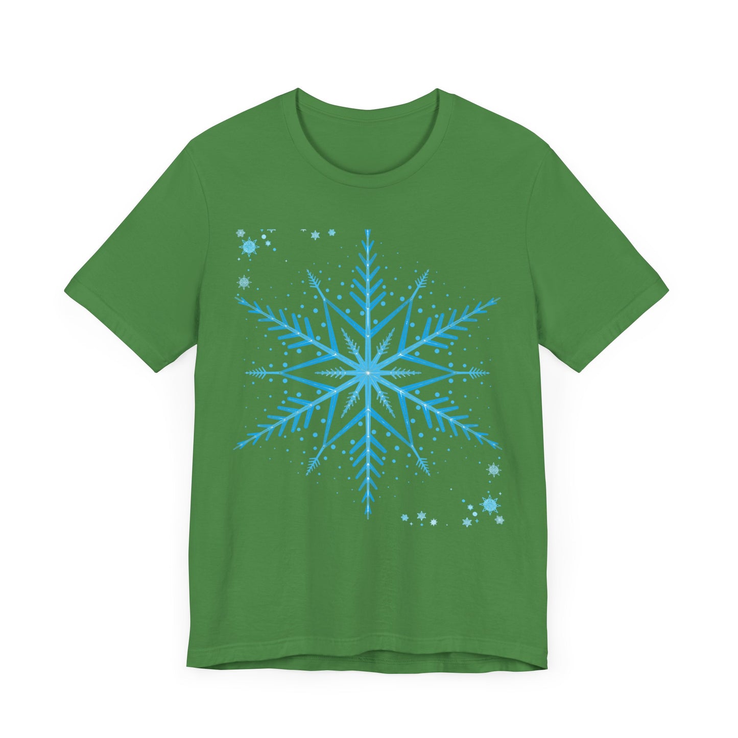 Snowflake T-Shirt – Winter Minimalist Aesthetic Tee