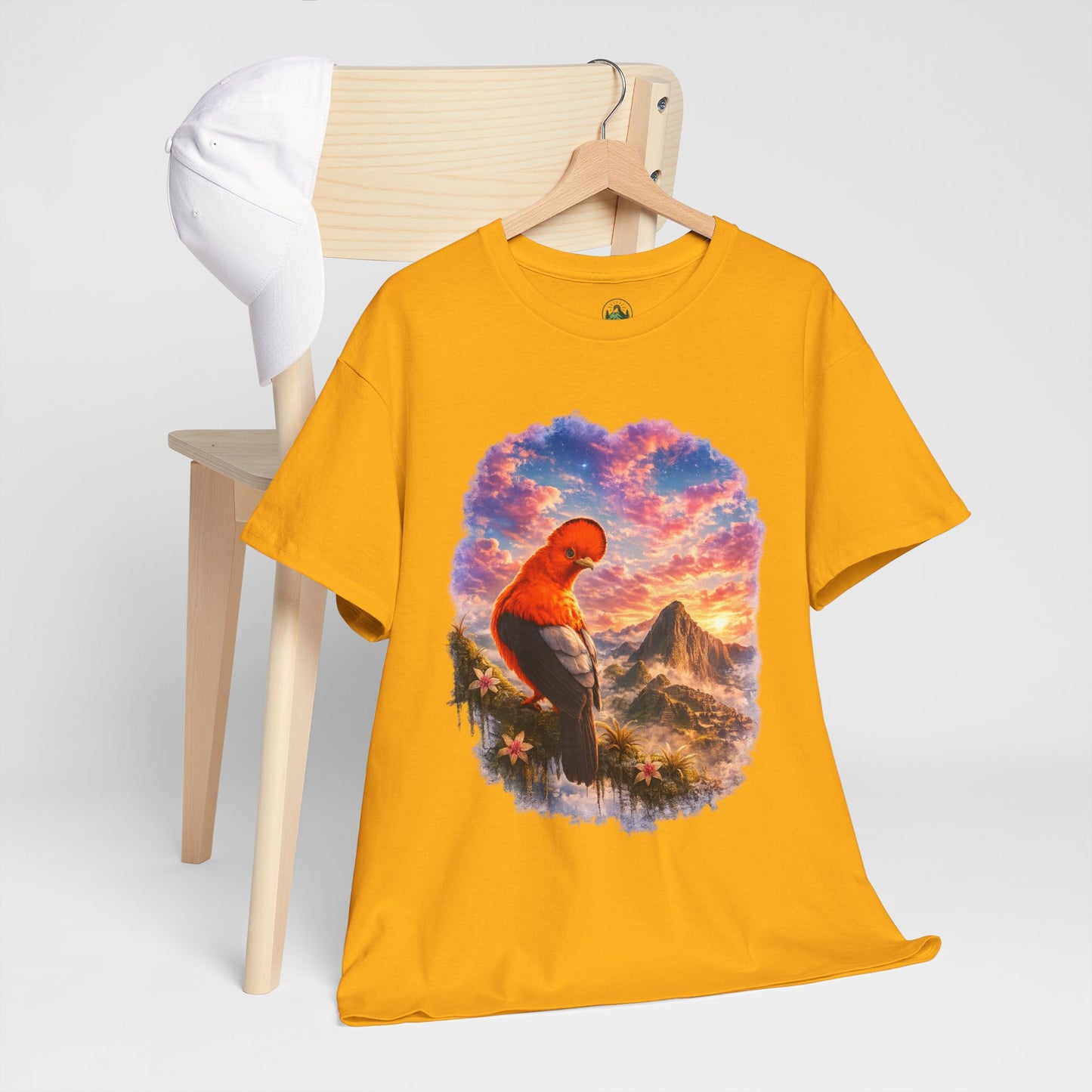 Spirit of the Andes – Machu Picchu Bird T-Shirt | Nature Graphic Tee