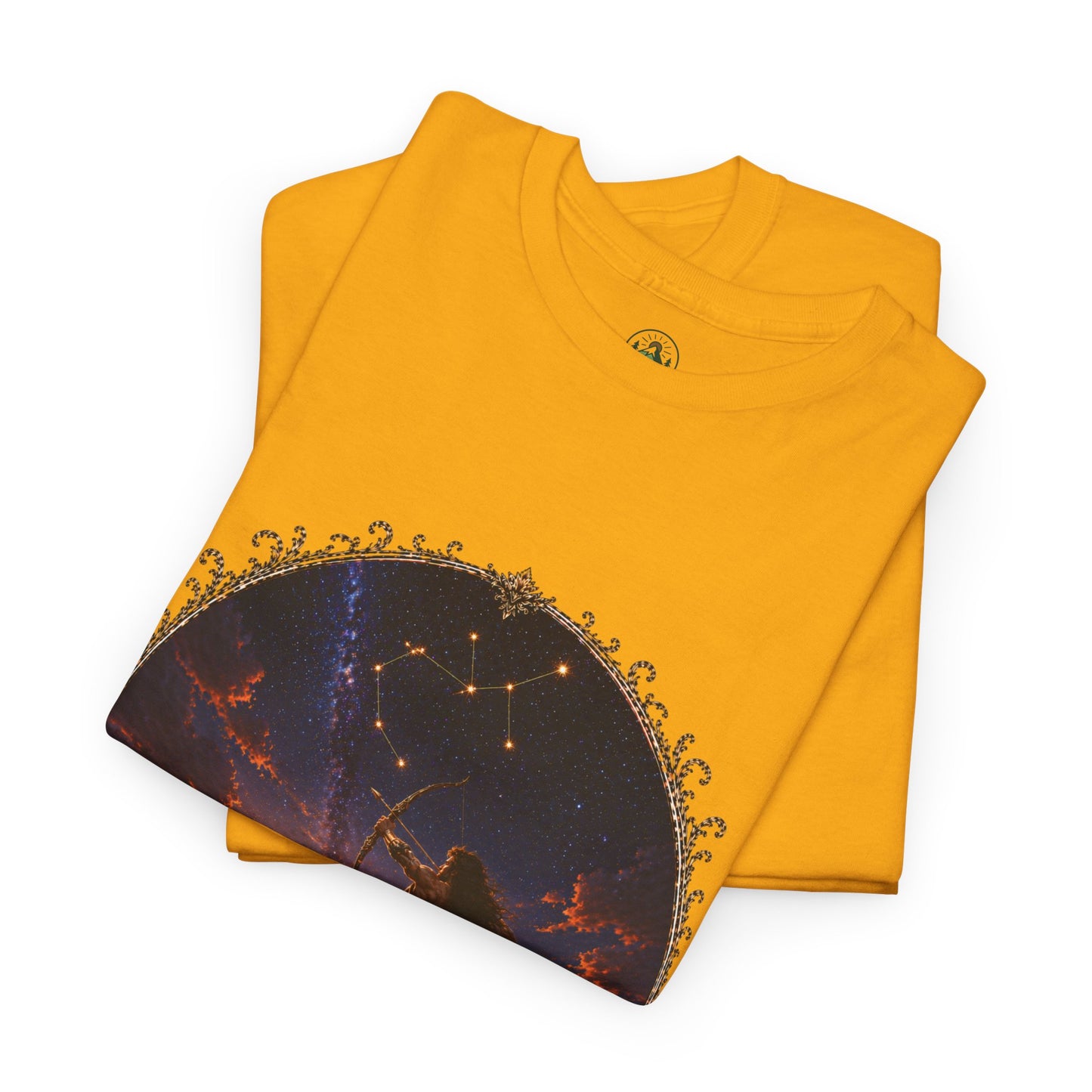 Sagittarius Zodiac T-Shirt – Archer Adventure Design | Free Spirit Astrology Tee
