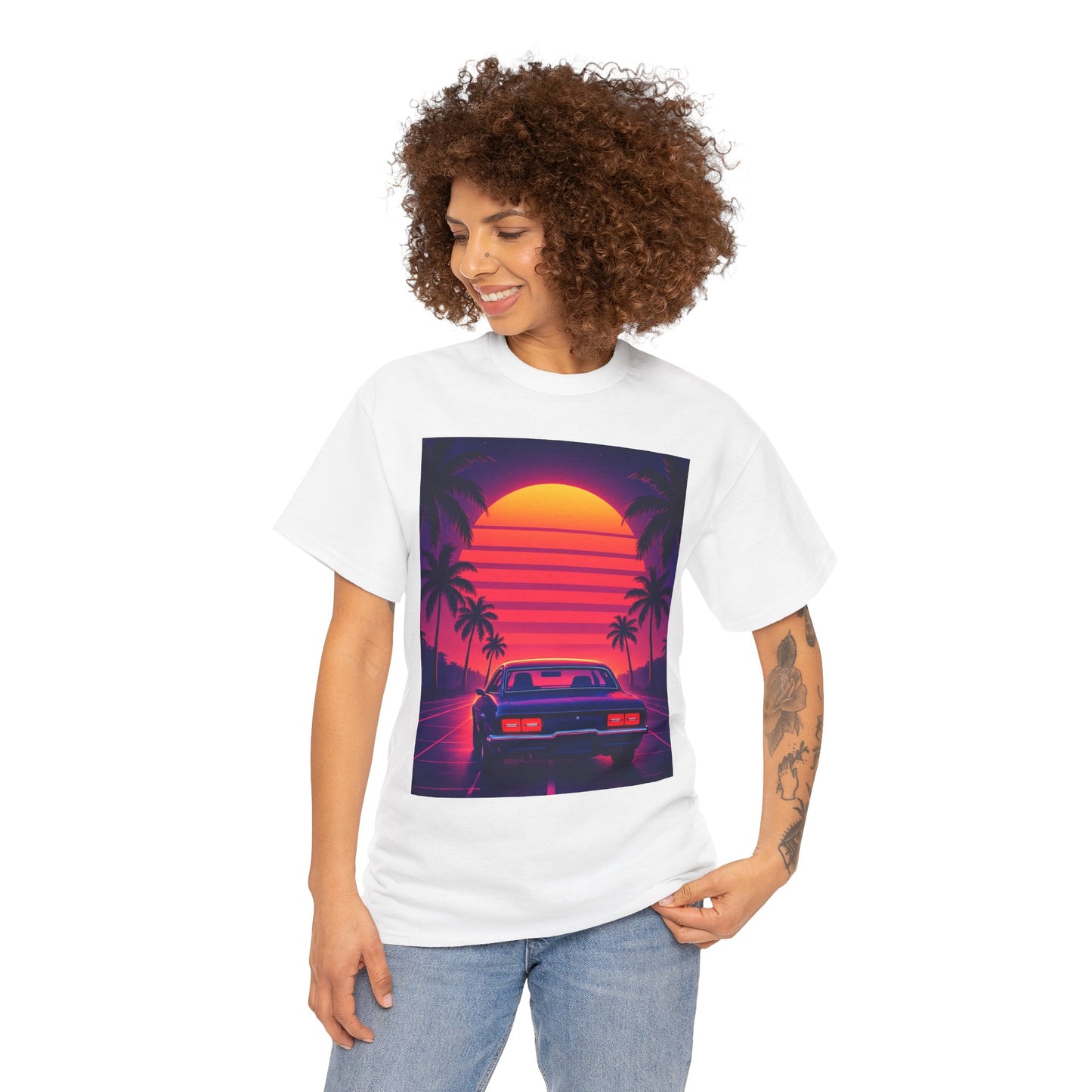 Retro Summer Road Trip T-Shirt – Vintage Travel Aesthetic Tee
