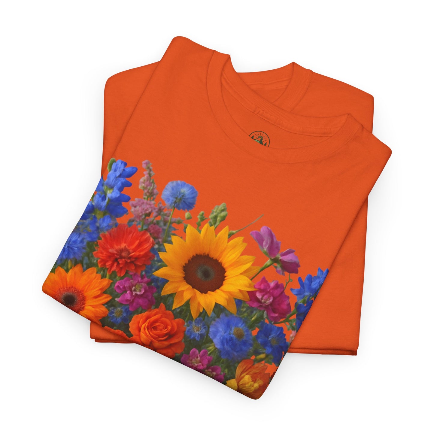 Garden Bouquet Flower T-Shirt – Summer Floral Aesthetic Tee