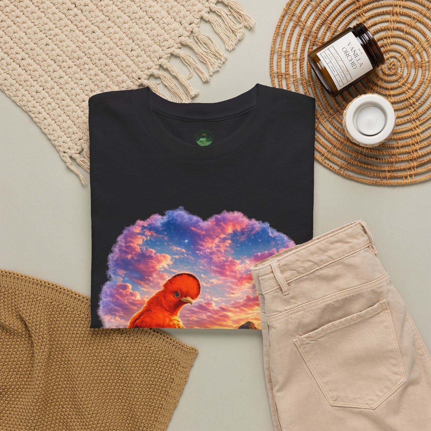 Spirit of the Andes – Machu Picchu Bird T-Shirt | Nature Graphic Tee