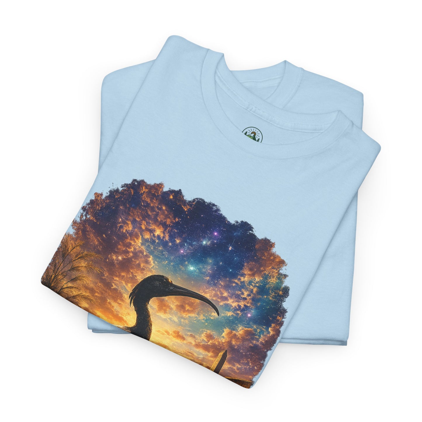 Spirit of Ancient Egypt – Sacred Ibis Nature T-Shirt | Egyptian Wildlife Graphic Tee