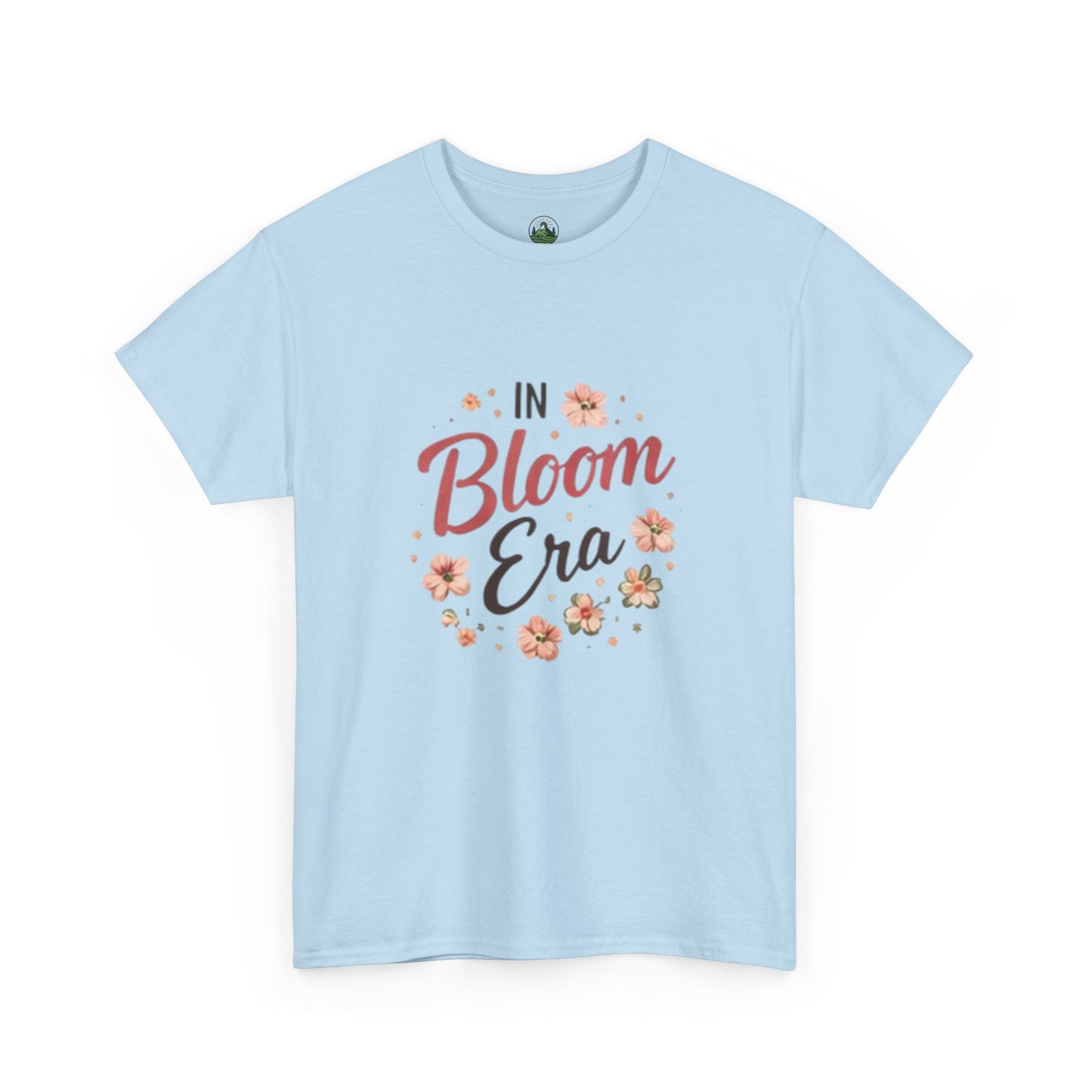 In Bloom Era T-Shirt –Bloom Minimalist Floral Aesthetic Tee, Cute Feminine Graphic Shirt