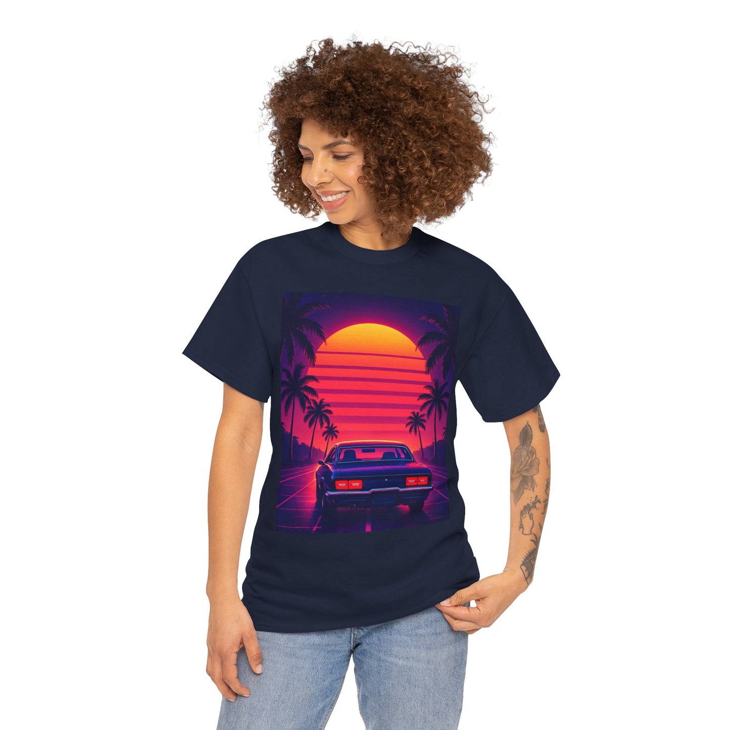 Retro Summer Road Trip T-Shirt – Vintage Travel Aesthetic Tee