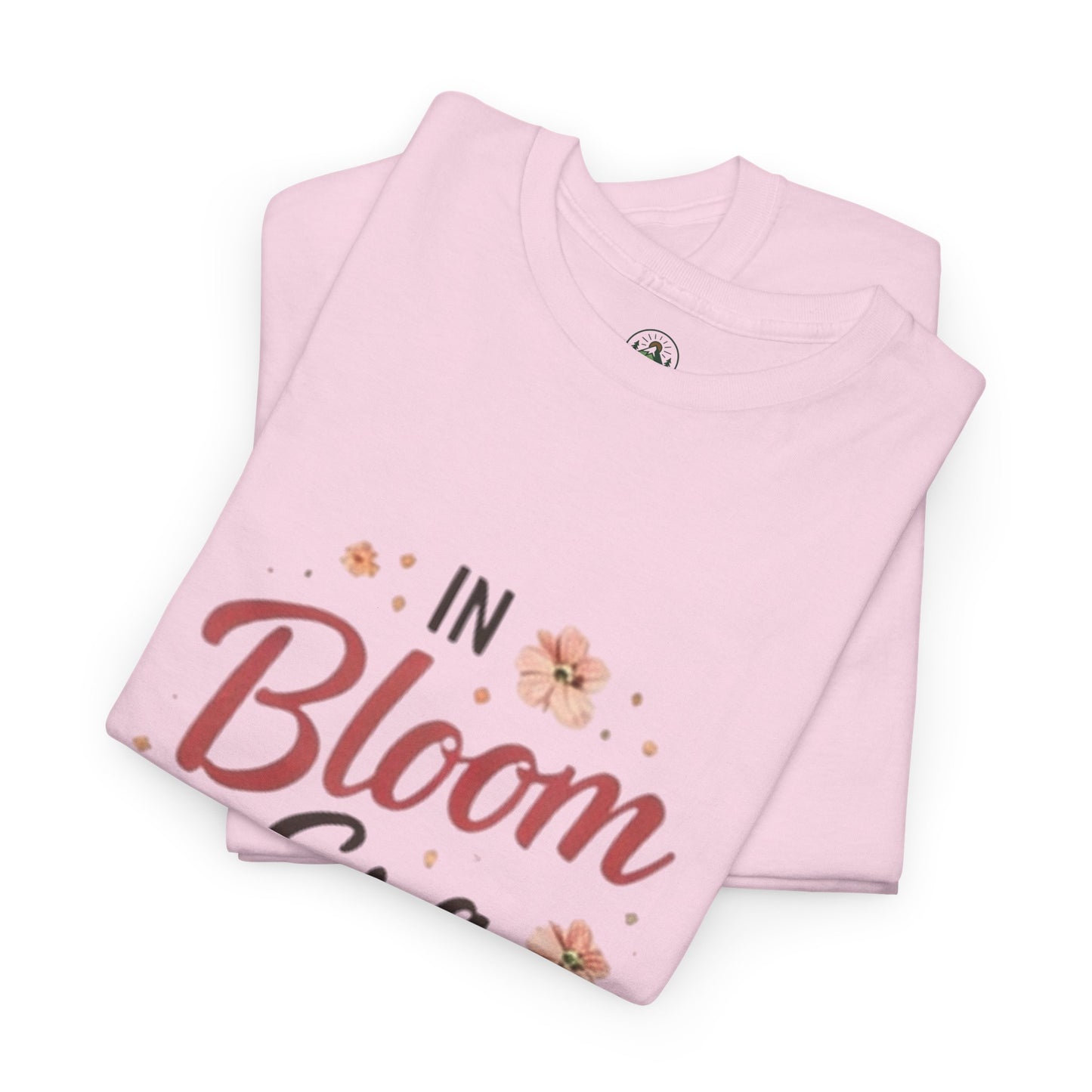 In Bloom Era T-Shirt –Bloom Minimalist Floral Aesthetic Tee, Cute Feminine Graphic Shirt