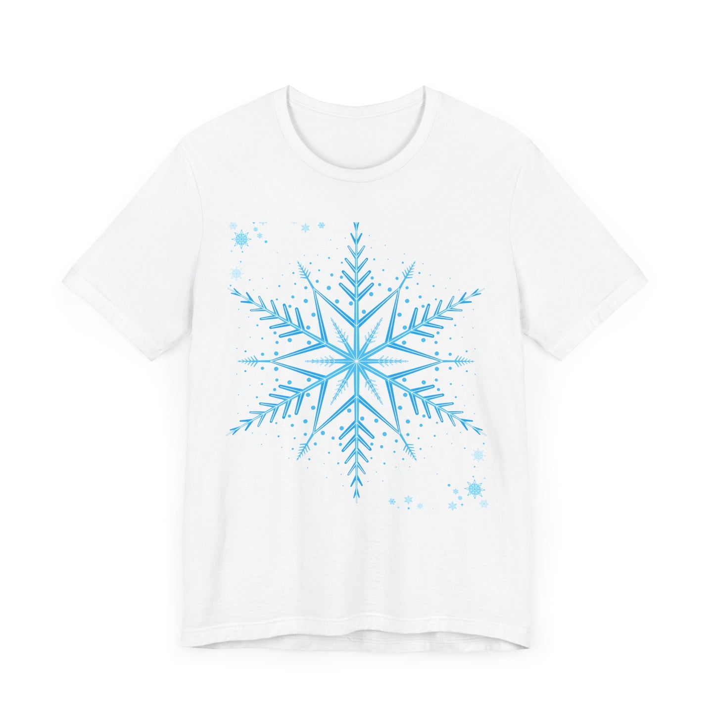 Snowflake T-Shirt – Winter Minimalist Aesthetic Tee