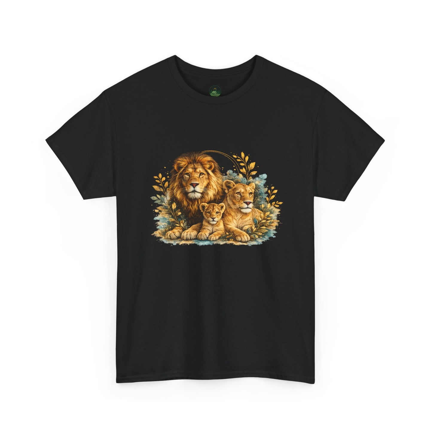 Lion Family T-Shirt – Majestic Wildlife Nature Design | Lion Pride Graphic Tee