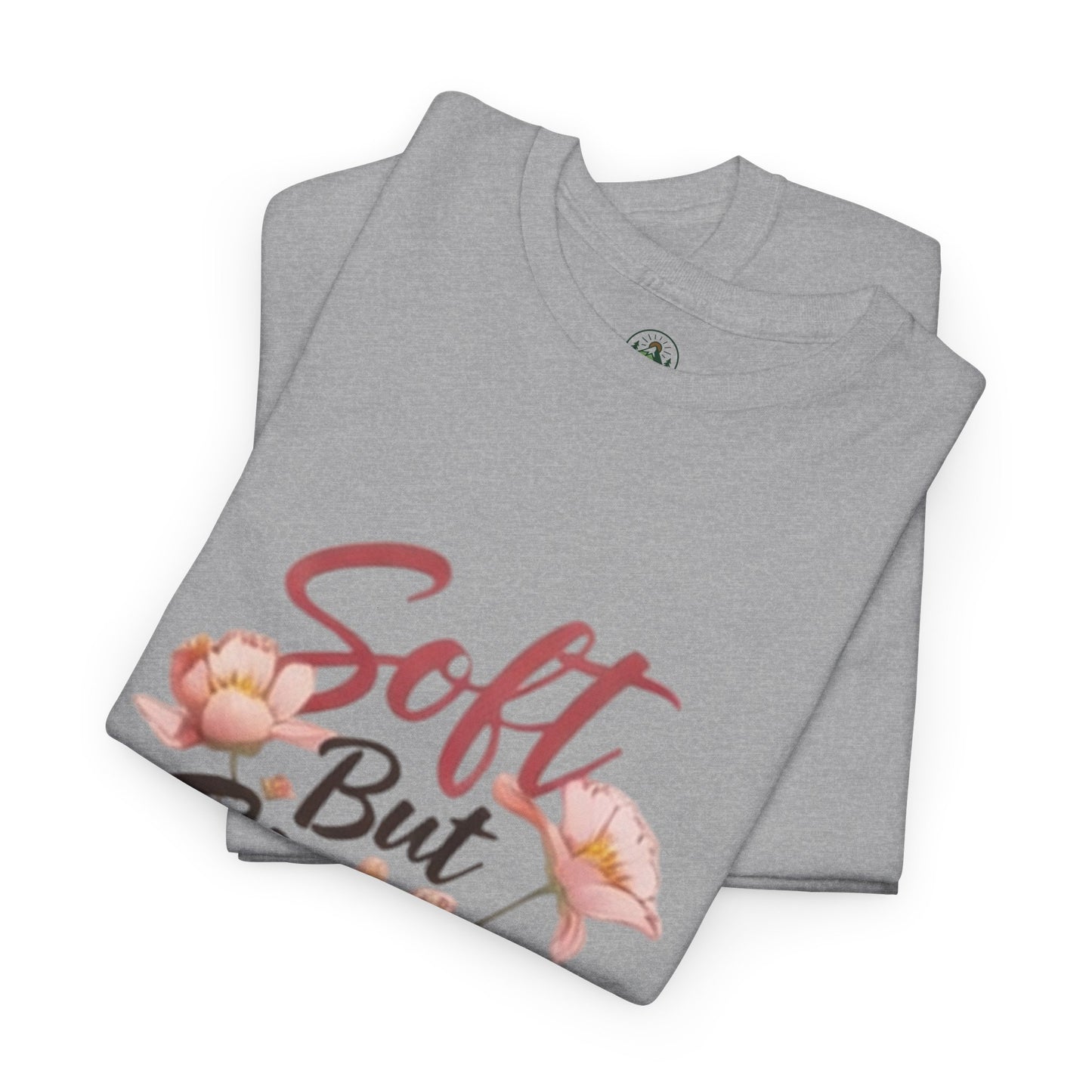 Soft but Strong Quote T- Shirt -Minimalist Aesthetic for Women