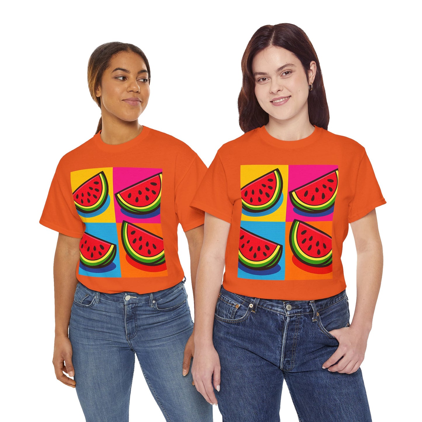 Watermelon Pop Art T-Shirt – Fun Summer Graphic Tee