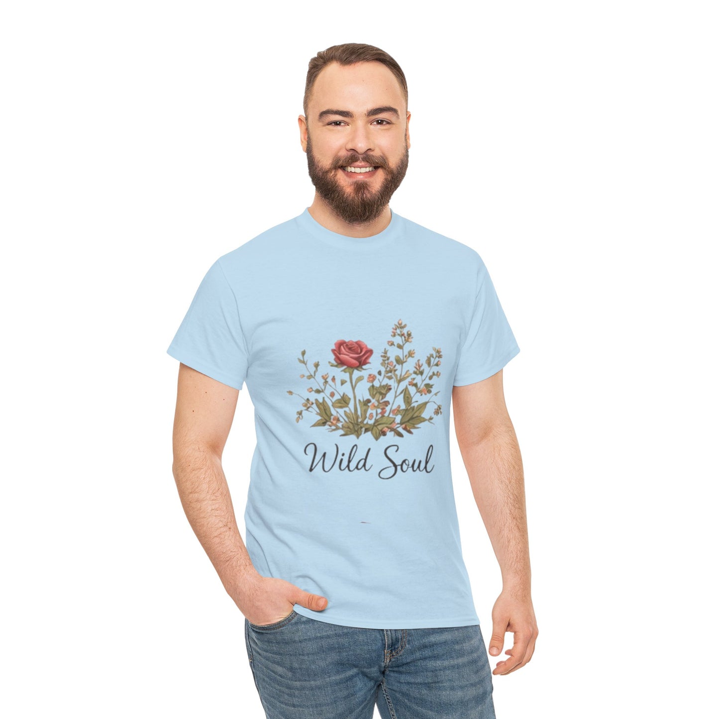 Wild Soul Nature T- Shirt  - Minimalist Boho Aesthetic Tee