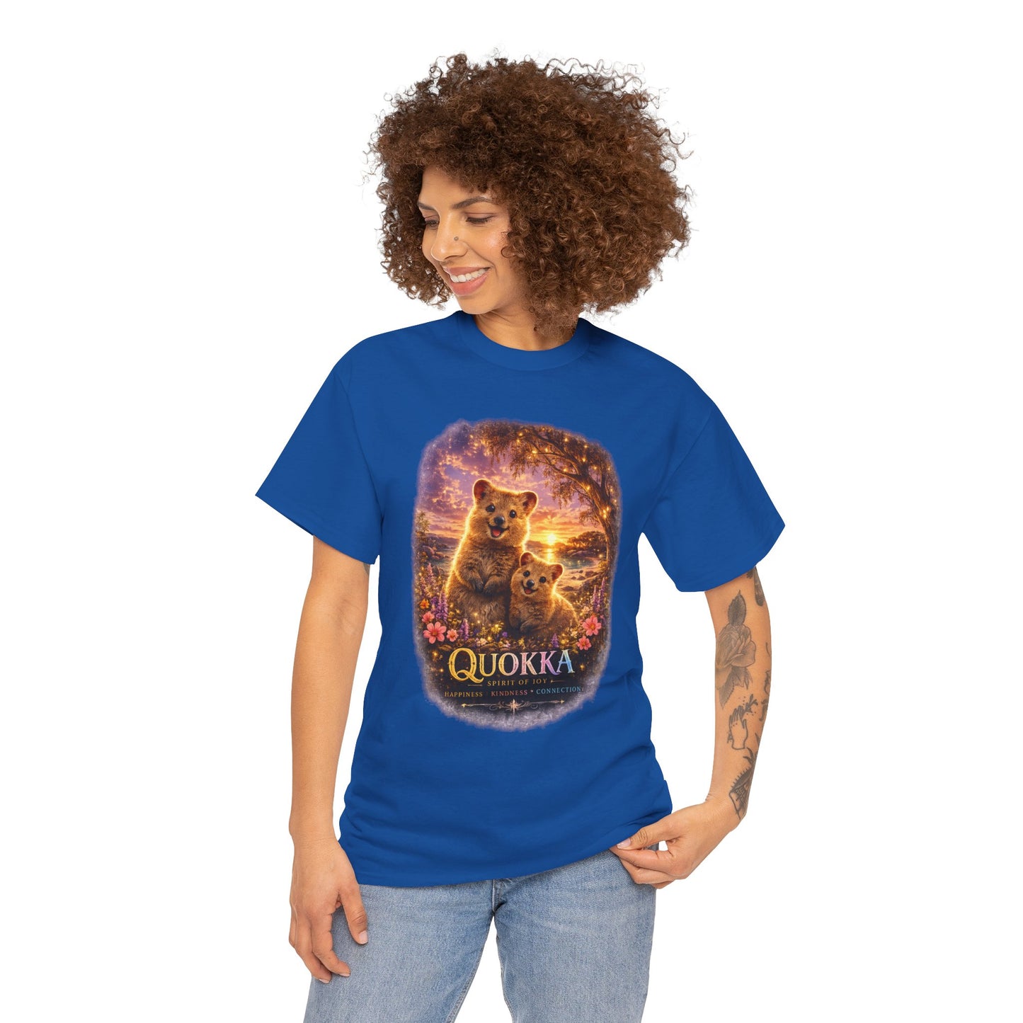 Quokka T-Shirt – Cute Cosmic Wildlife Design | Happy Nature Animal Graphic Tee