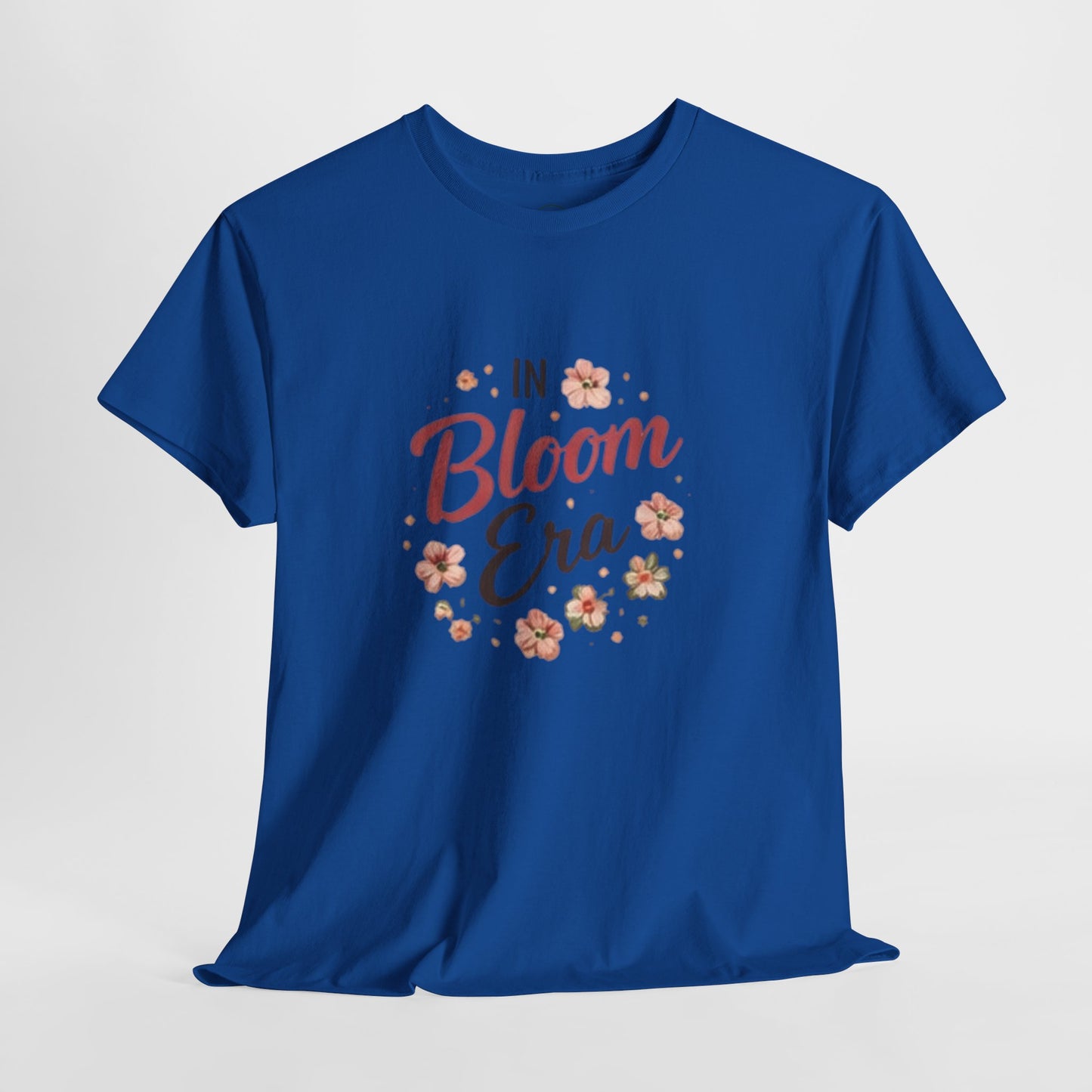 In Bloom Era T-Shirt –Bloom Minimalist Floral Aesthetic Tee, Cute Feminine Graphic Shirt