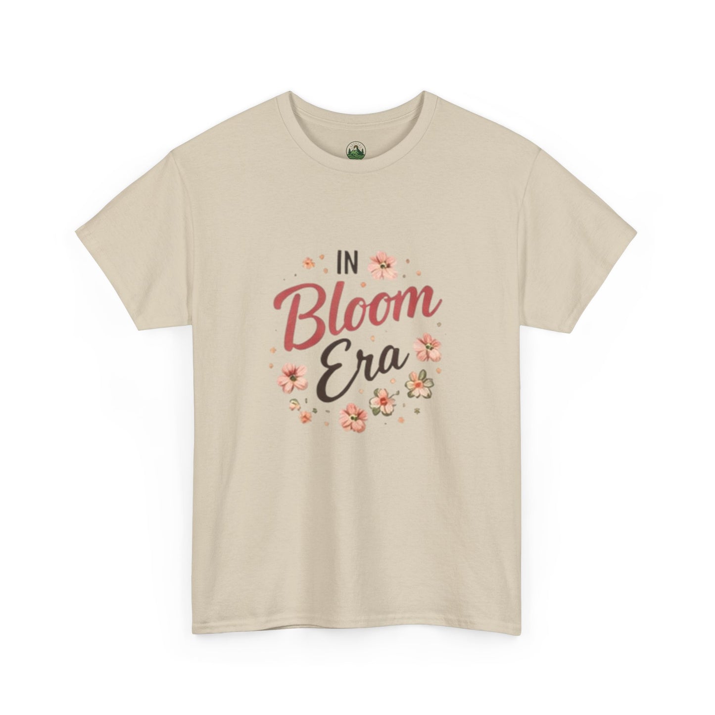 In Bloom Era T-Shirt –Bloom Minimalist Floral Aesthetic Tee, Cute Feminine Graphic Shirt