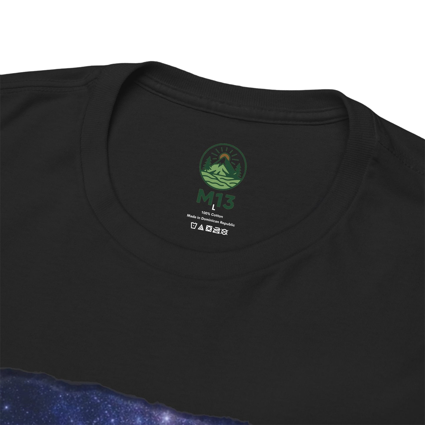 Midnight Reflection Nature T-Shirt – Moonlit Lake & Forest Design