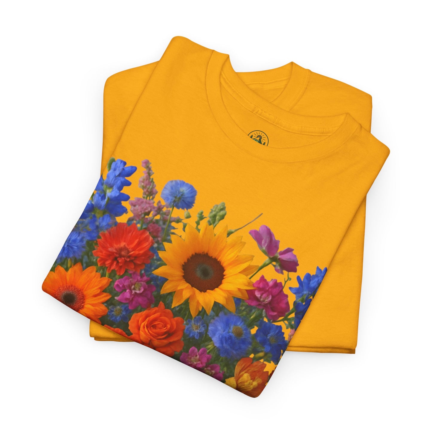 Garden Bouquet Flower T-Shirt – Summer Floral Aesthetic Tee