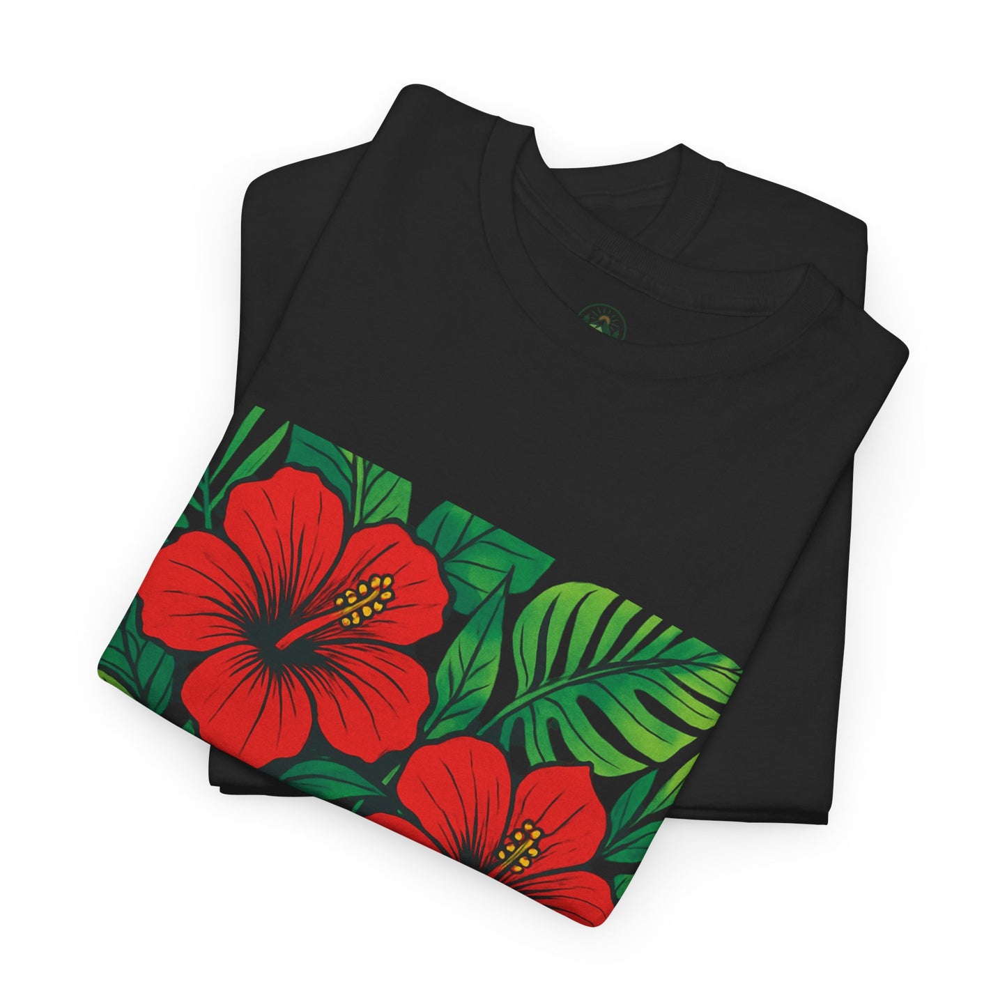 Tropical Hibiscus Flower T-Shirt – Summer Vibe Aesthetic Tee