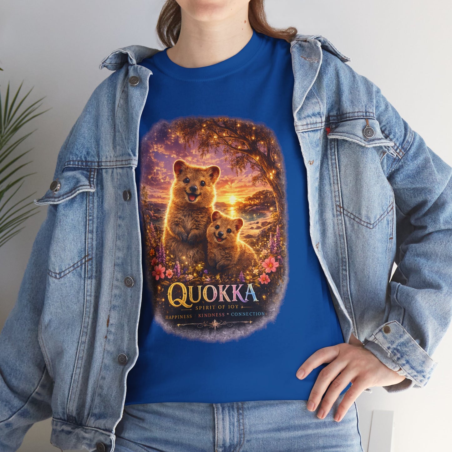 Quokka T-Shirt – Cute Cosmic Wildlife Design | Happy Nature Animal Graphic Tee