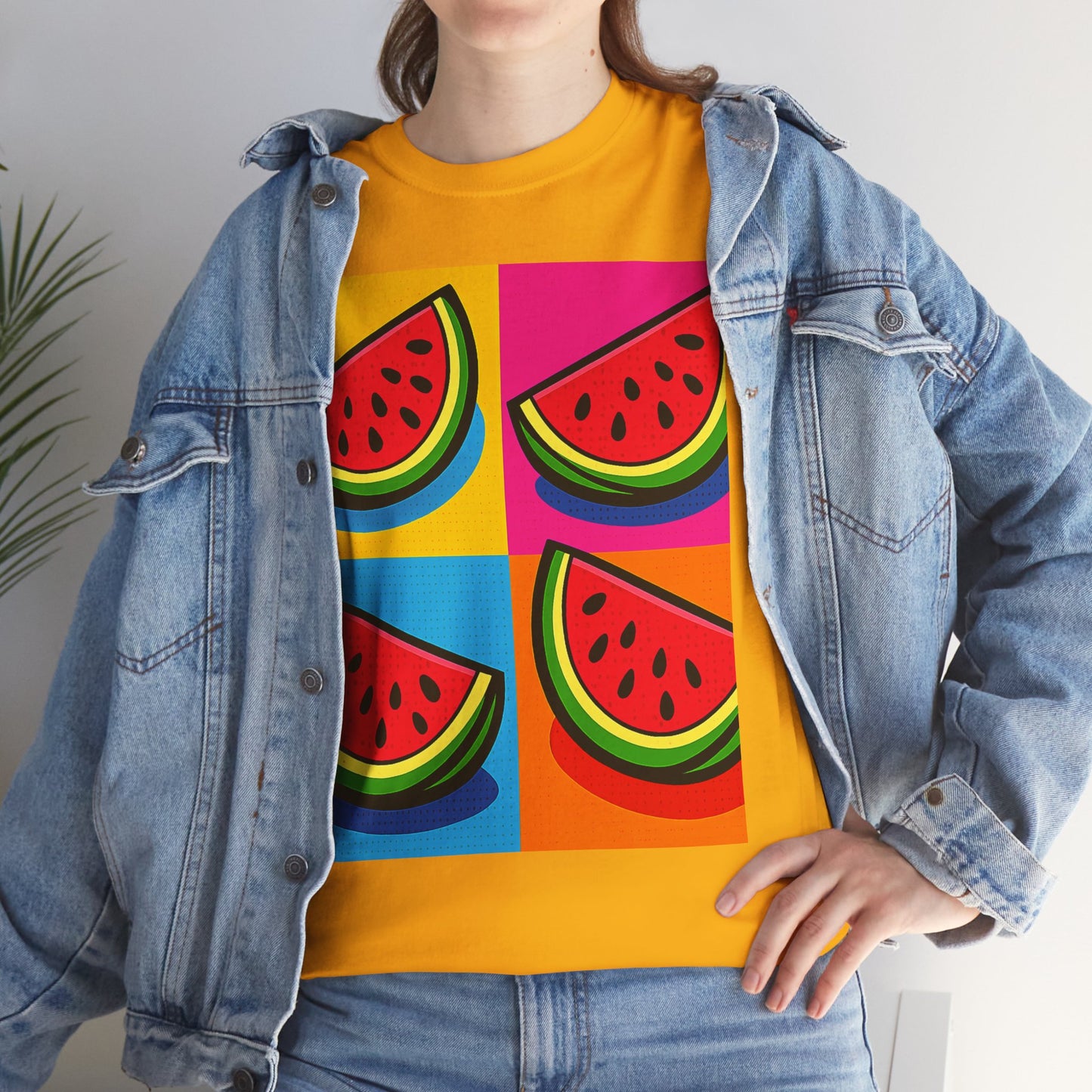 Watermelon Pop Art T-Shirt – Fun Summer Graphic Tee