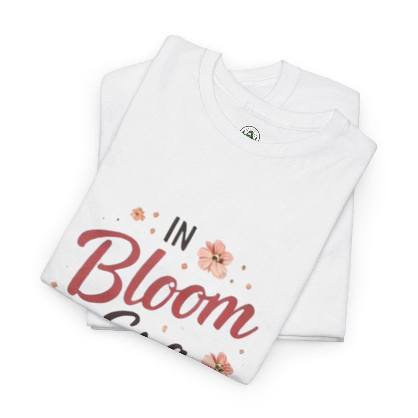 In Bloom Era T-Shirt –Bloom Minimalist Floral Aesthetic Tee, Cute Feminine Graphic Shirt
