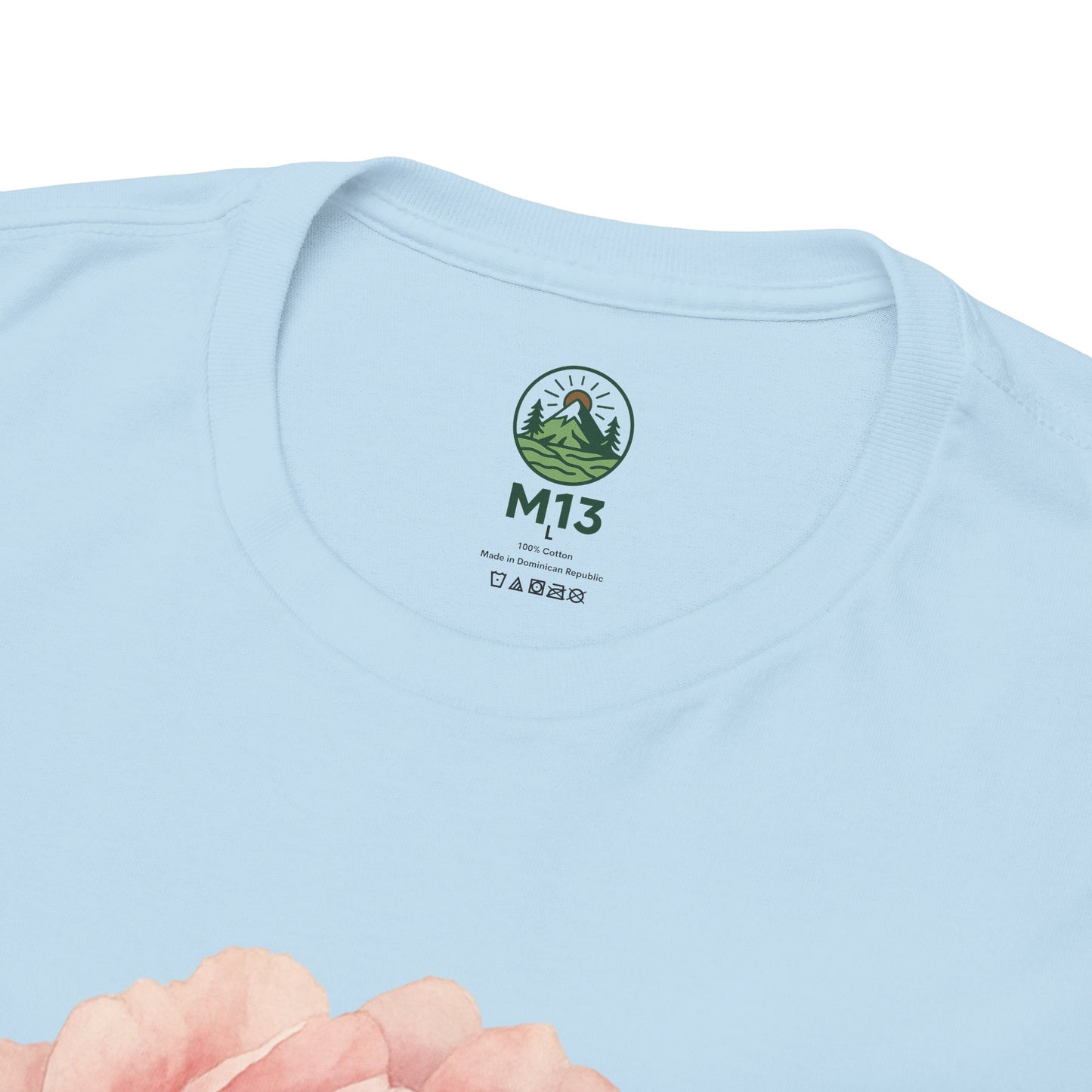 Peony Flower T-Shirt – Soft Floral Aesthetic Tee