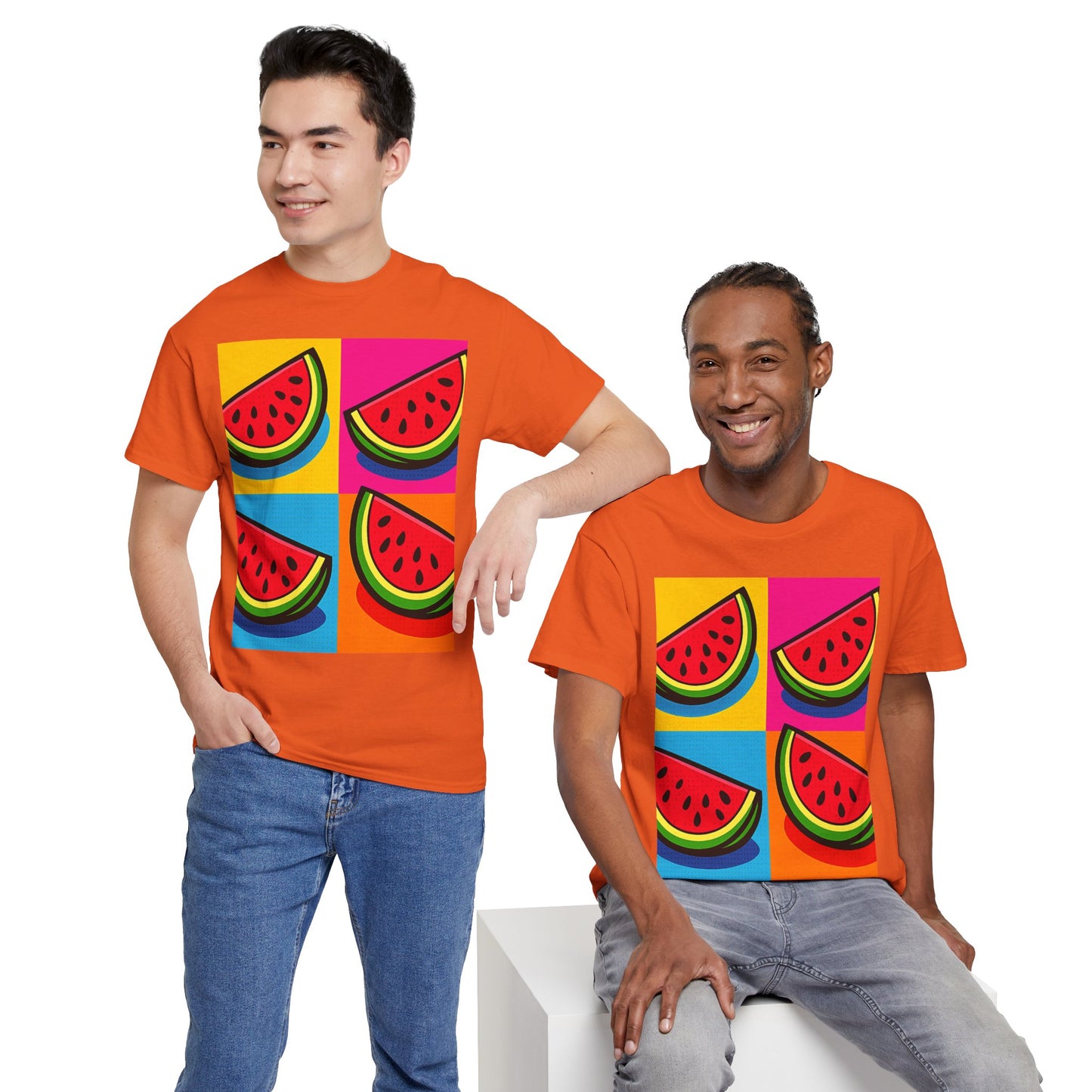 Watermelon Pop Art T-Shirt – Fun Summer Graphic Tee