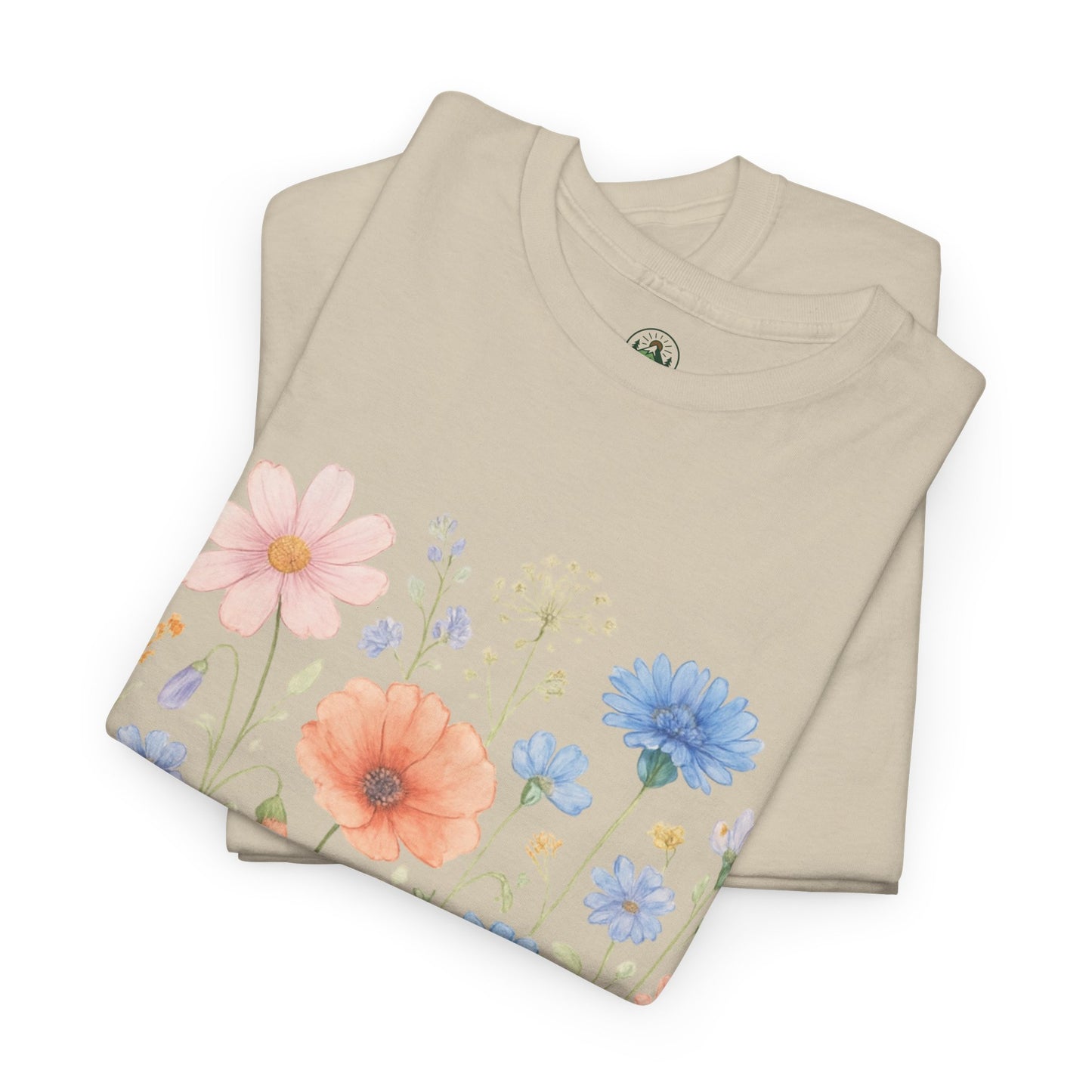 Wildflower Meadow T-Shirt – Nature Floral Aesthetic Tee