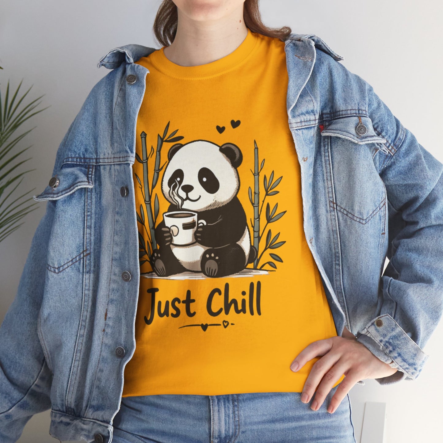 Cute Panda Just Chill Shirt – Cozy Aesthetic Tee for Relaxed Vibes & Stress-Free Living