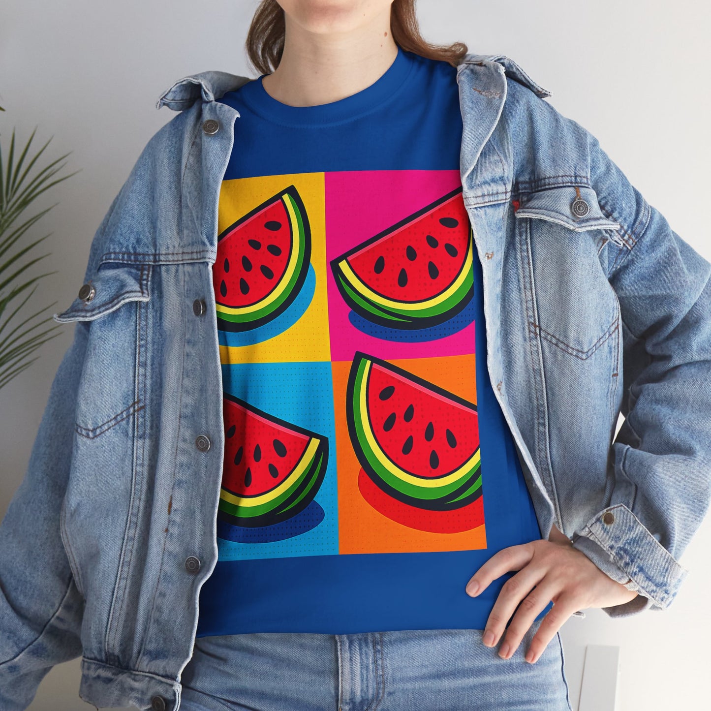 Watermelon Pop Art T-Shirt – Fun Summer Graphic Tee