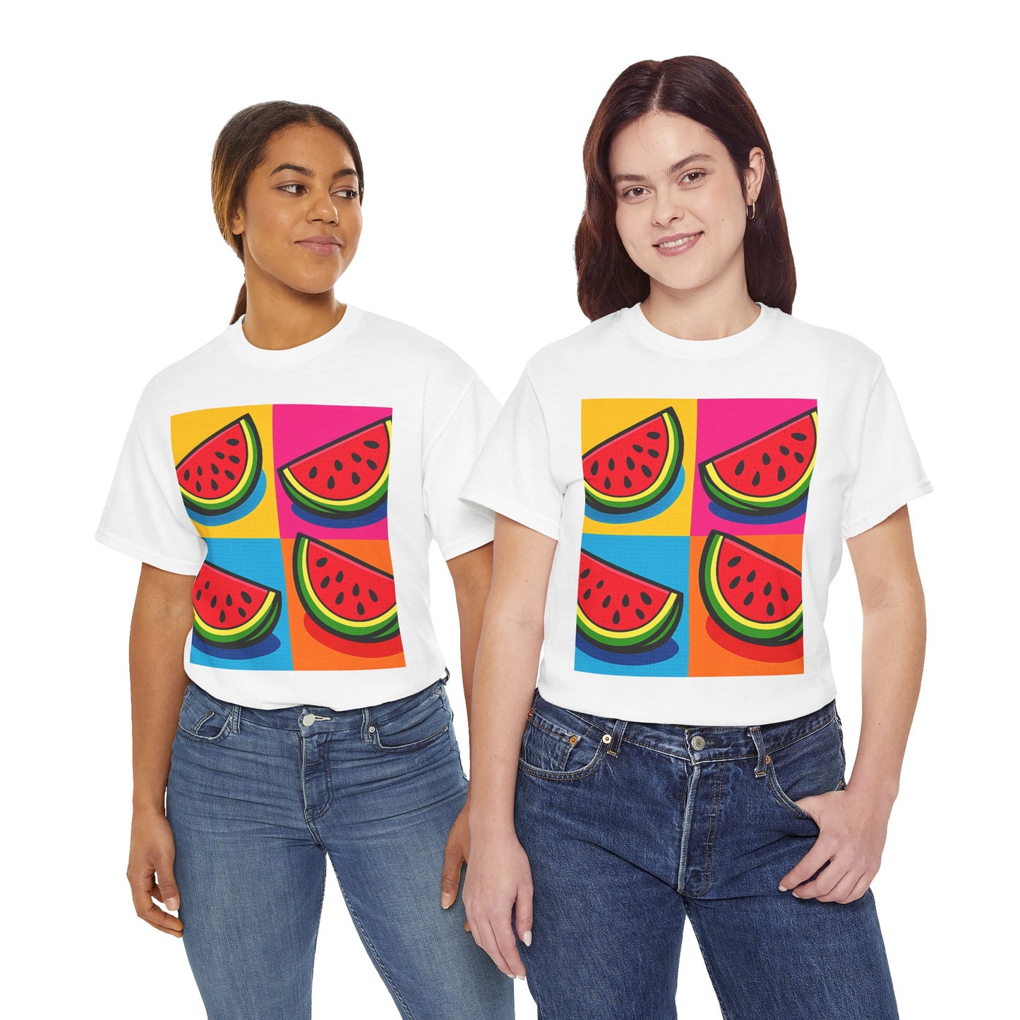 Watermelon Pop Art T-Shirt – Fun Summer Graphic Tee