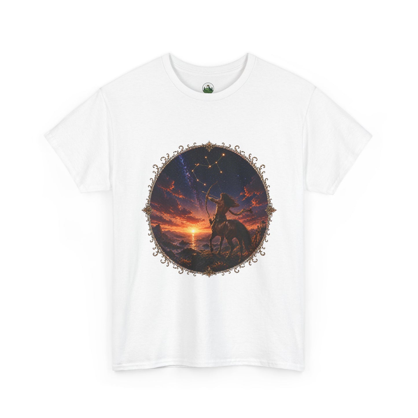 Sagittarius Zodiac T-Shirt – Archer Adventure Design | Free Spirit Astrology Tee