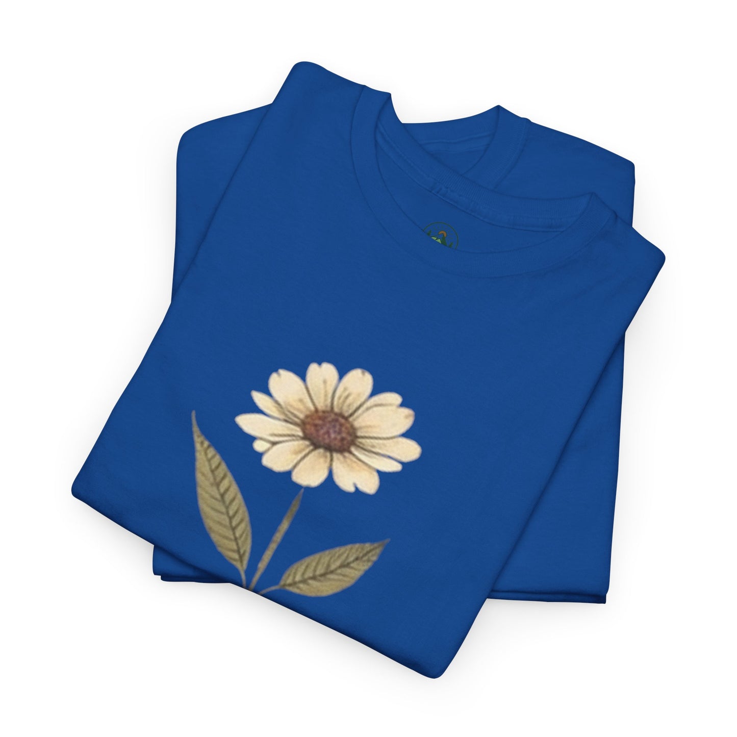 Minimalist Flower Roots T-Shirt – Nature Inspired Graphic Tee, Botanical Design, Aesthetic Plant Shirt, Unisex Cotton Tee