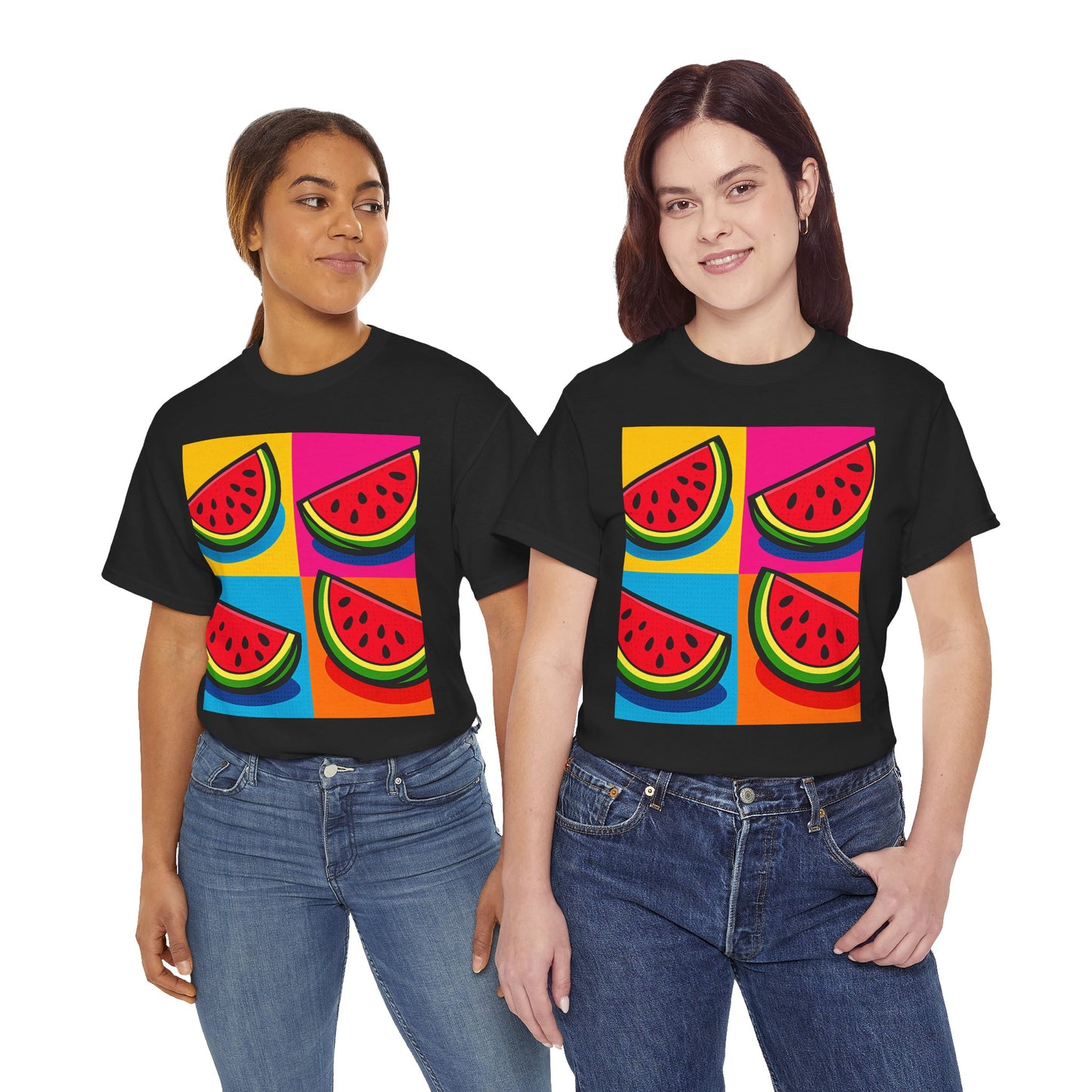 Watermelon Pop Art T-Shirt – Fun Summer Graphic Tee