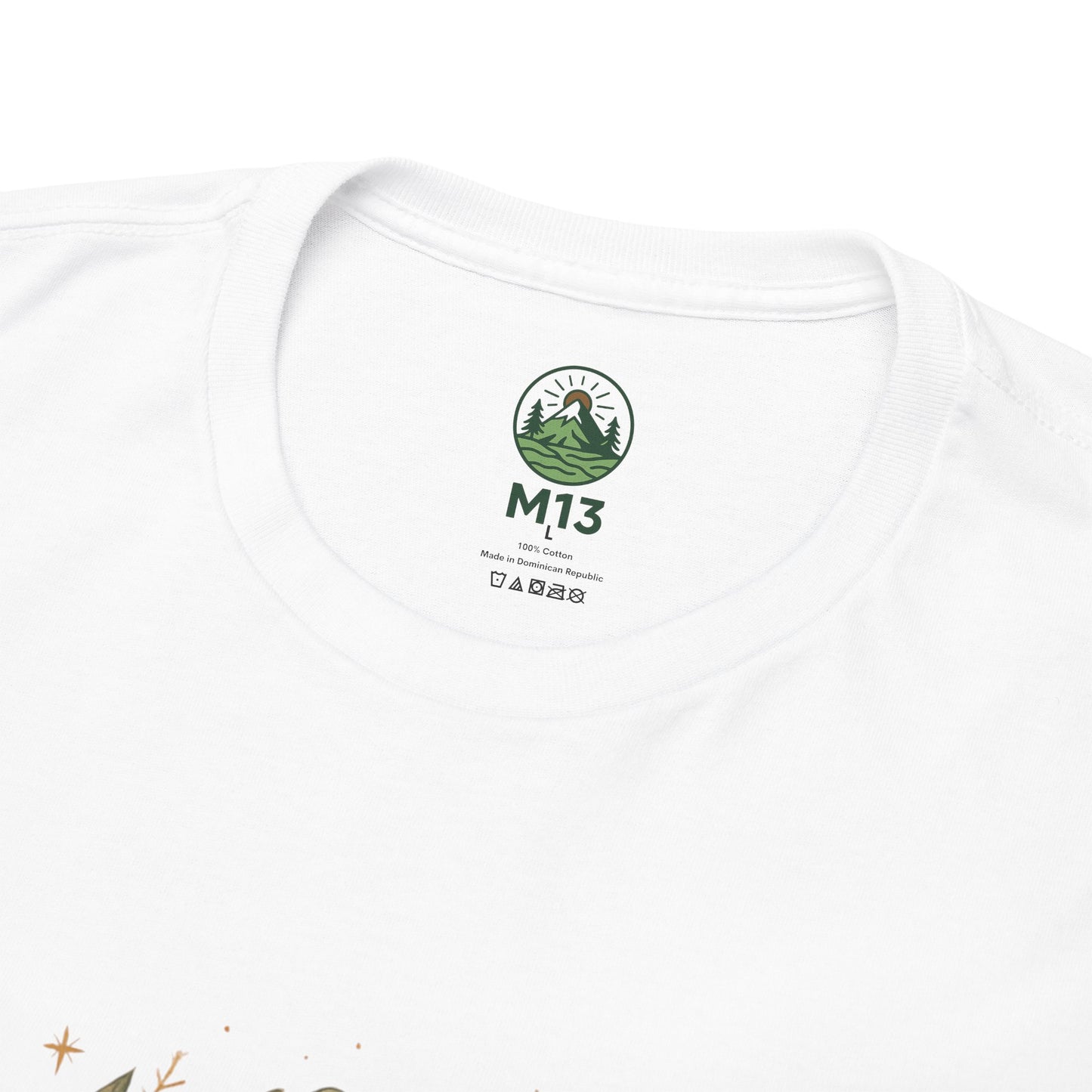 Floral Crescent Moon T-Shirt – Boho Nature Aesthetic Tee