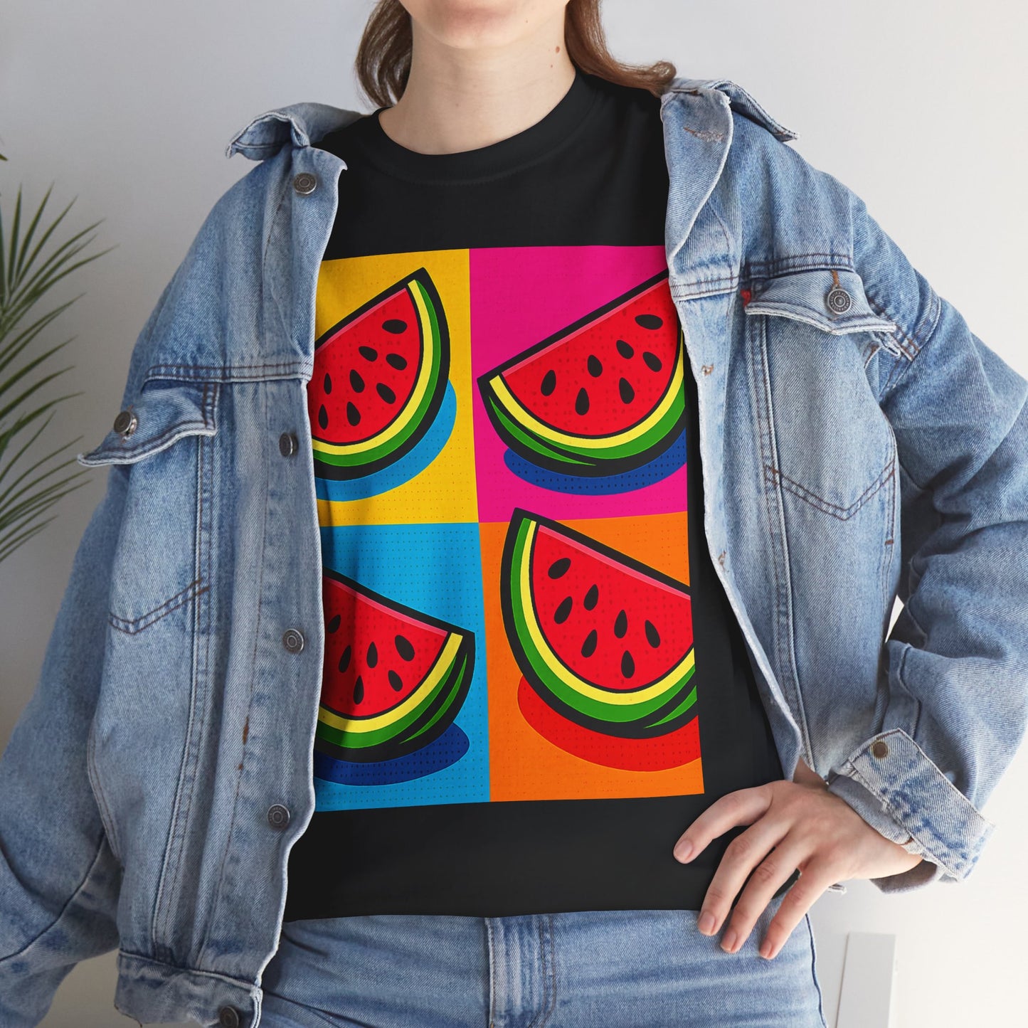 Watermelon Pop Art T-Shirt – Fun Summer Graphic Tee