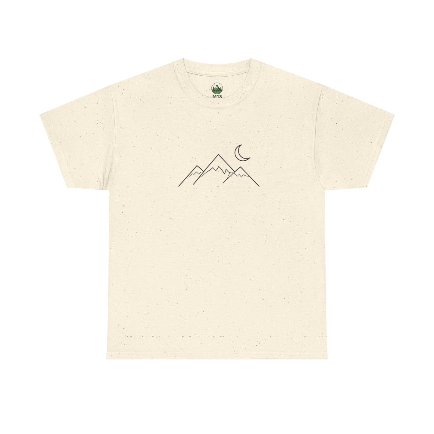 Mountain Moon T-Shirt – Minimalist Nature Night Aesthetic Tee
