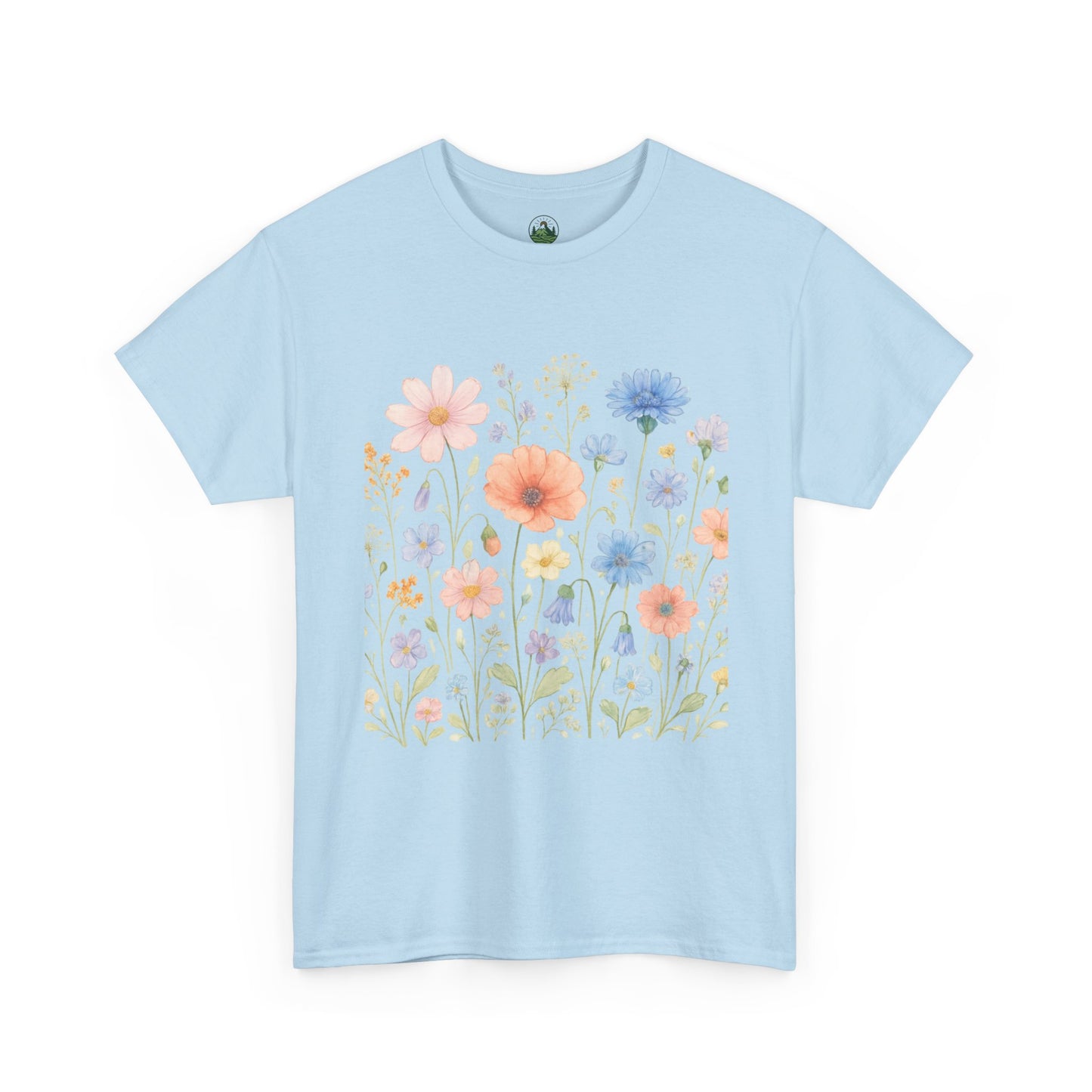 Wildflower Meadow T-Shirt – Nature Floral Aesthetic Tee