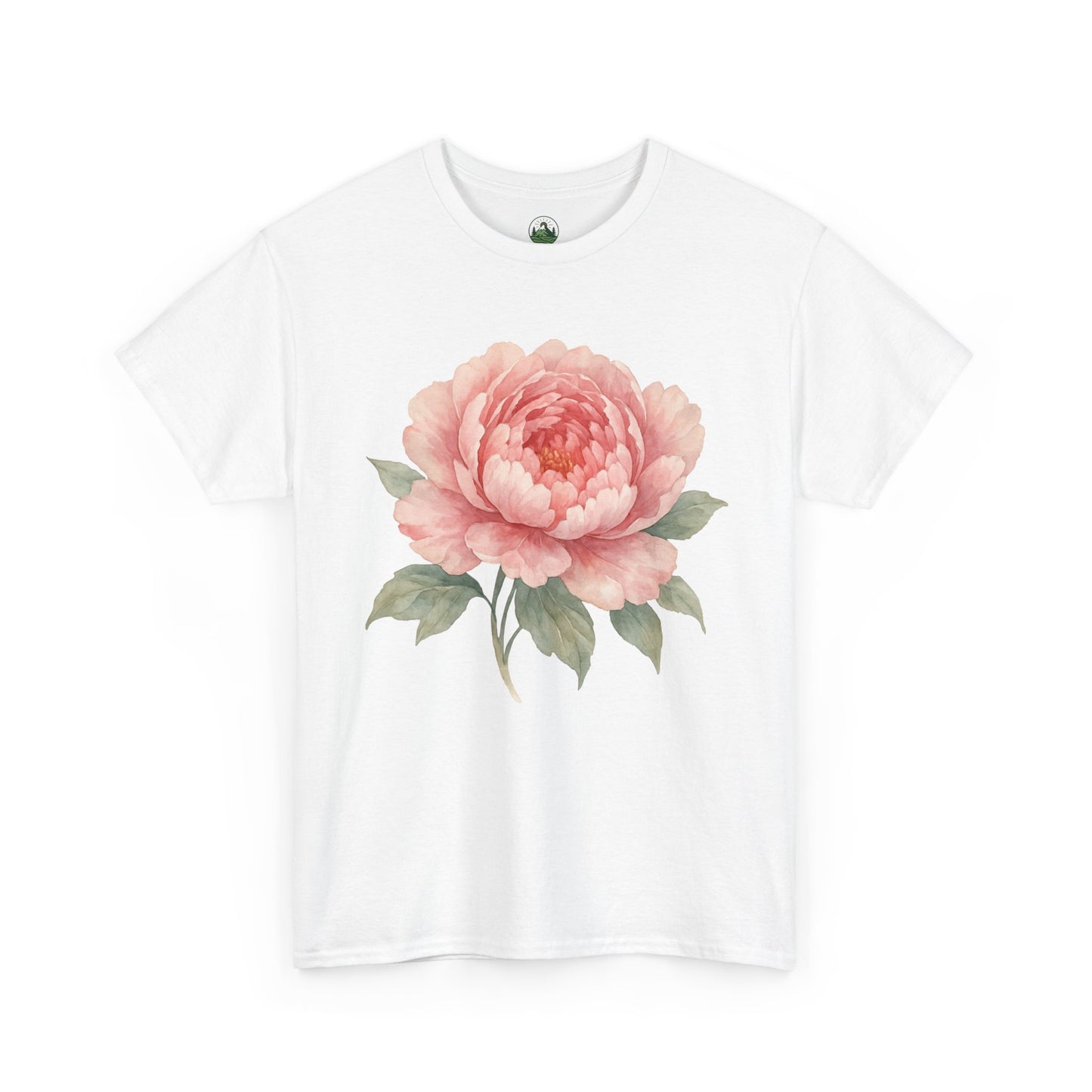 Peony Flower T-Shirt – Soft Floral Aesthetic Tee