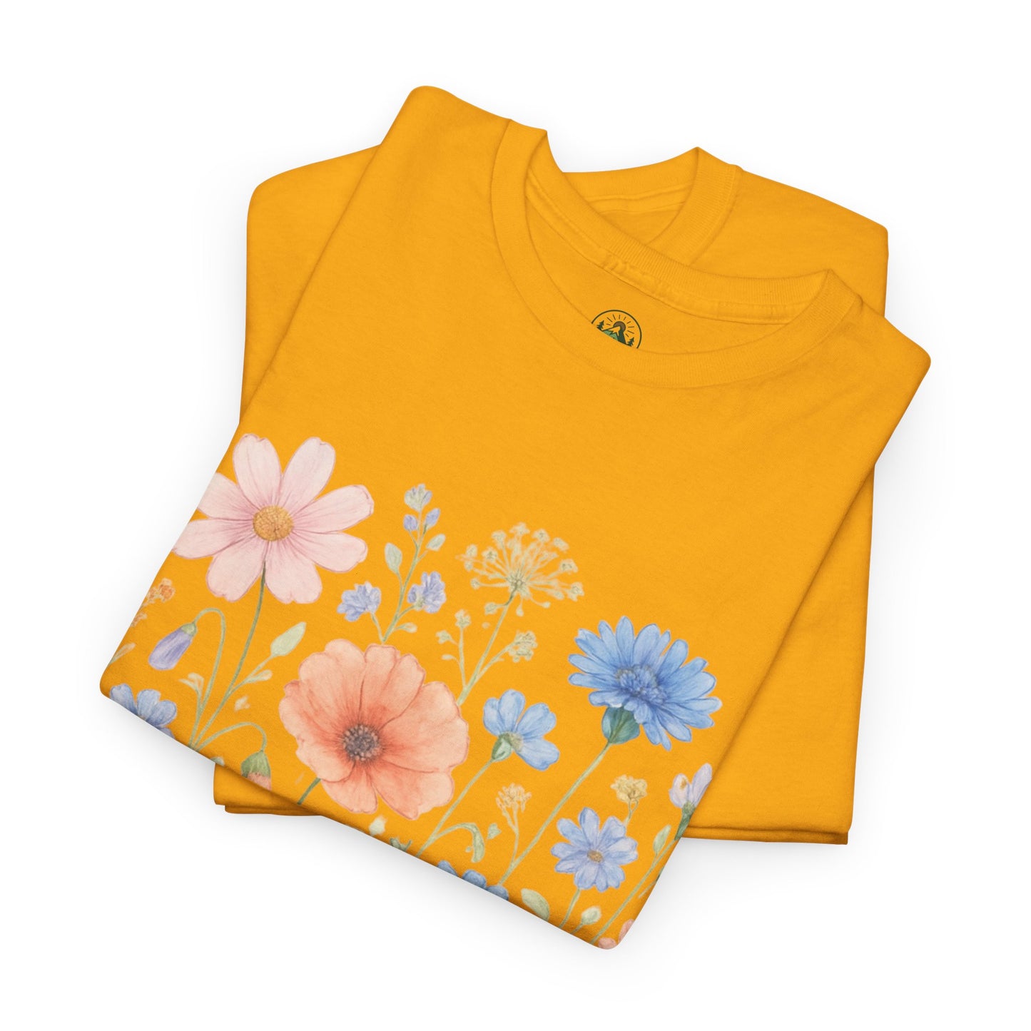 Wildflower Meadow T-Shirt – Nature Floral Aesthetic Tee