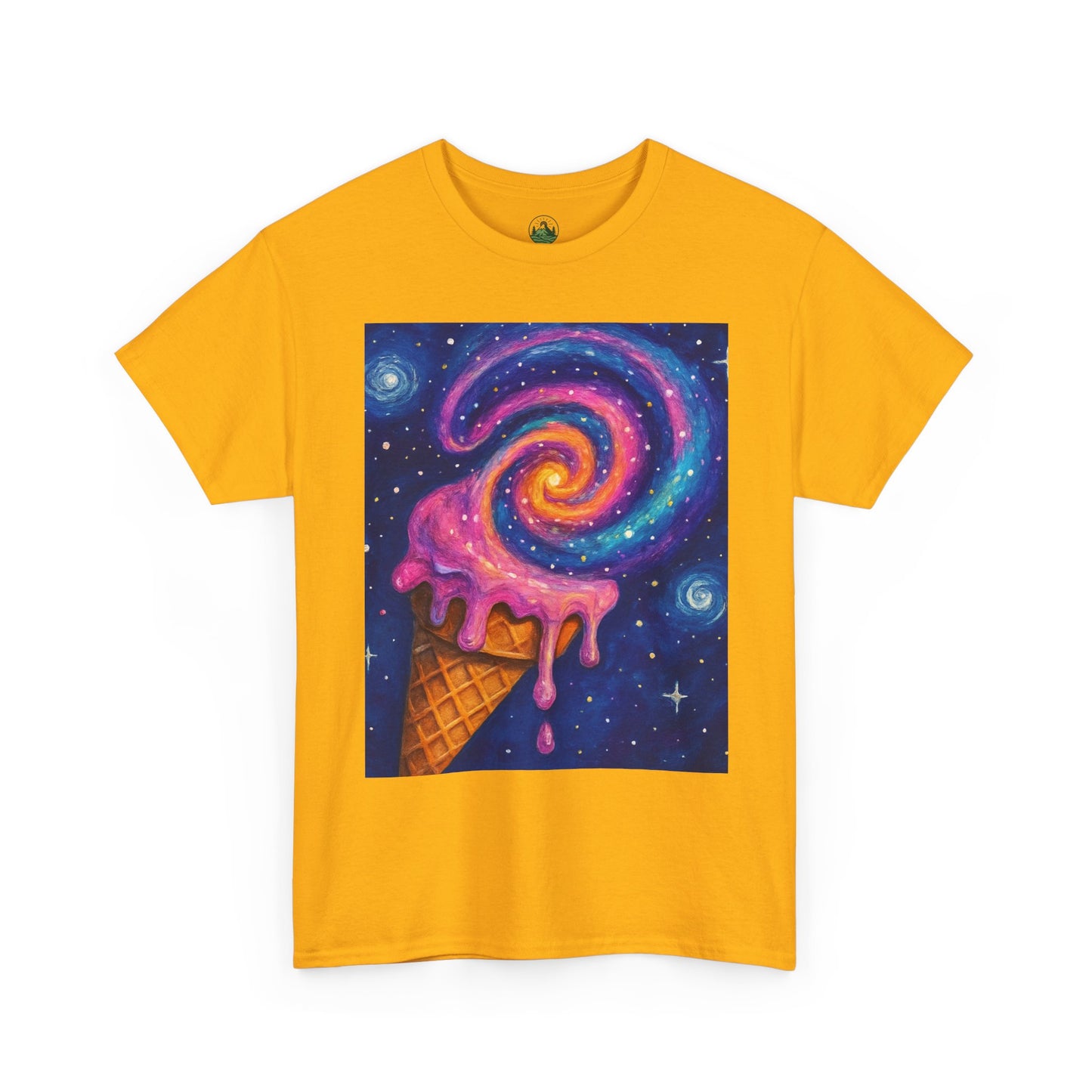 Ice Cream Galaxy T-Shirt – Fun Cosmic Aesthetic Tee