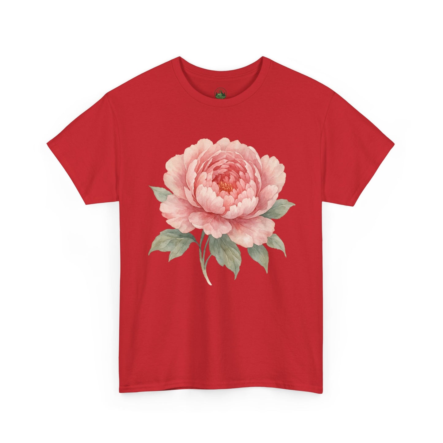 Peony Flower T-Shirt – Soft Floral Aesthetic Tee