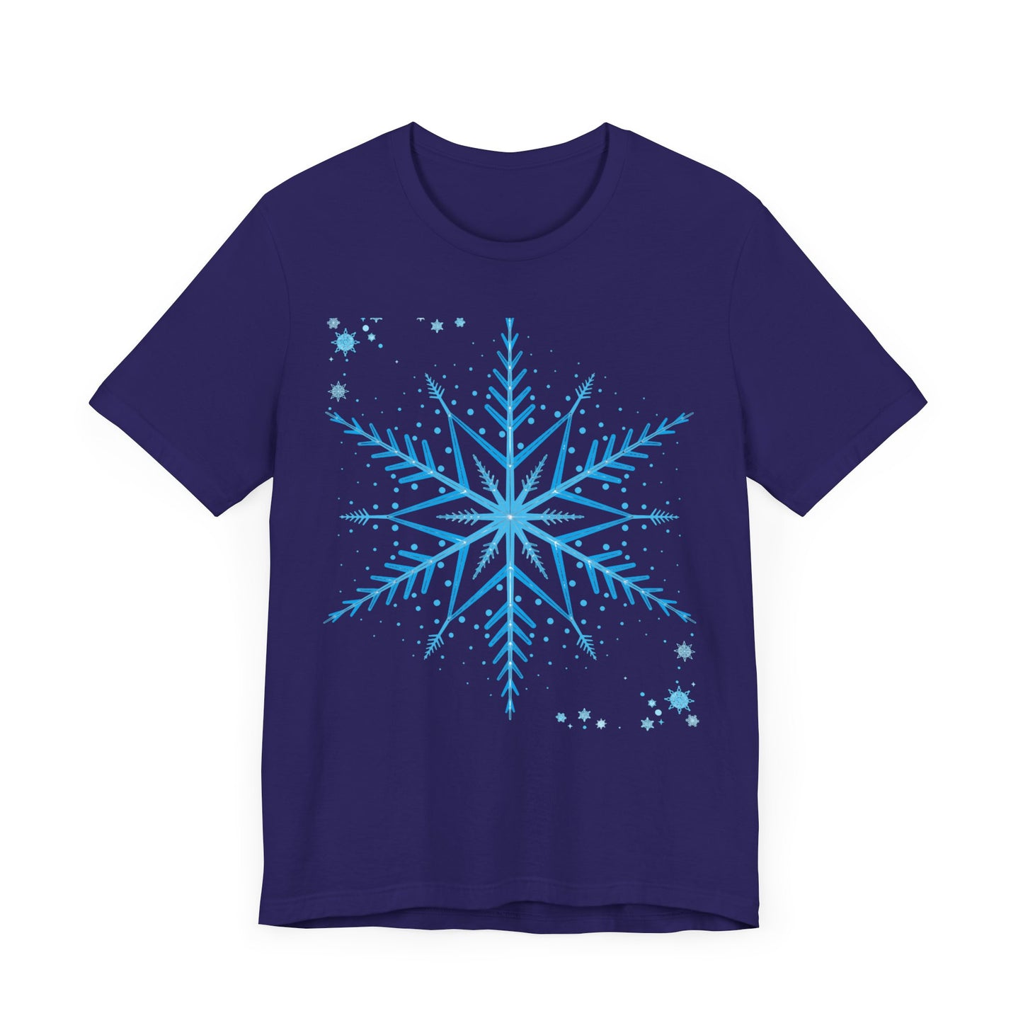 Snowflake T-Shirt – Winter Minimalist Aesthetic Tee
