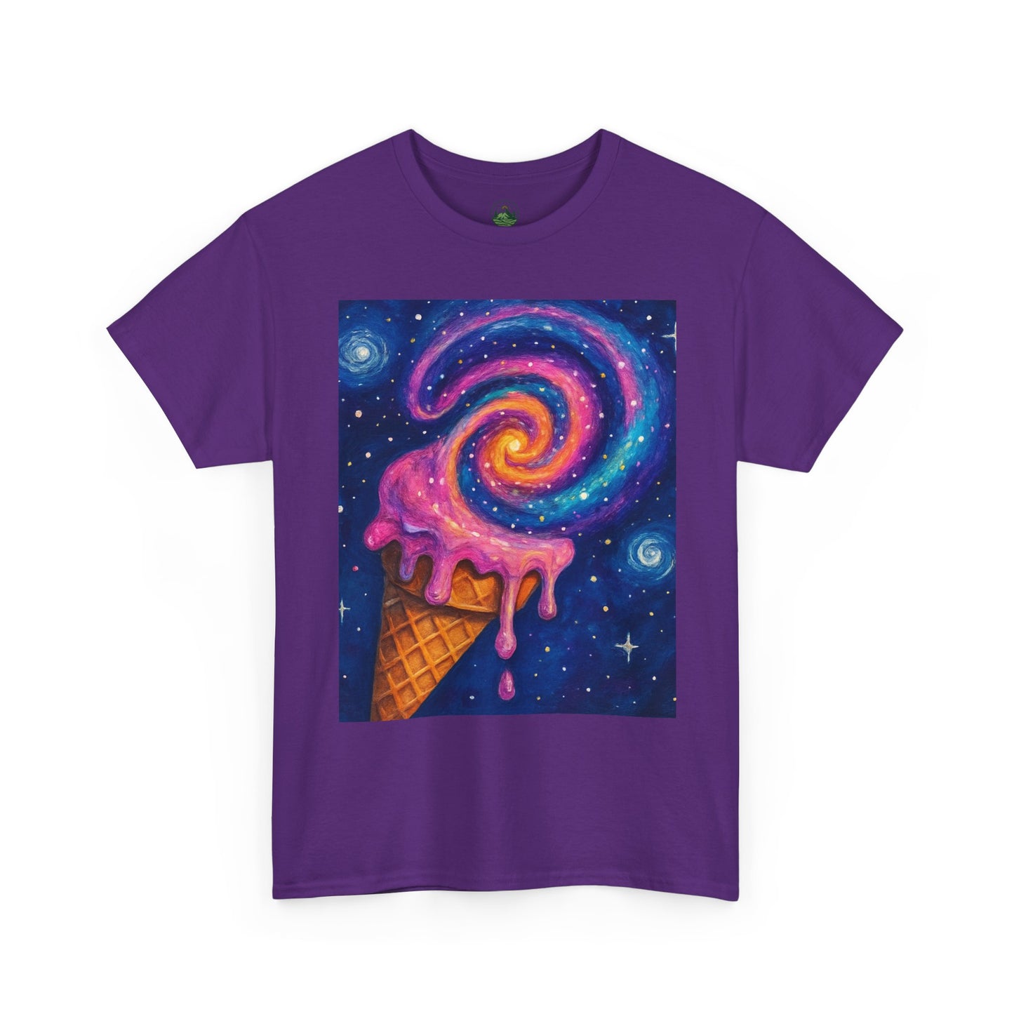 Ice Cream Galaxy T-Shirt – Fun Cosmic Aesthetic Tee